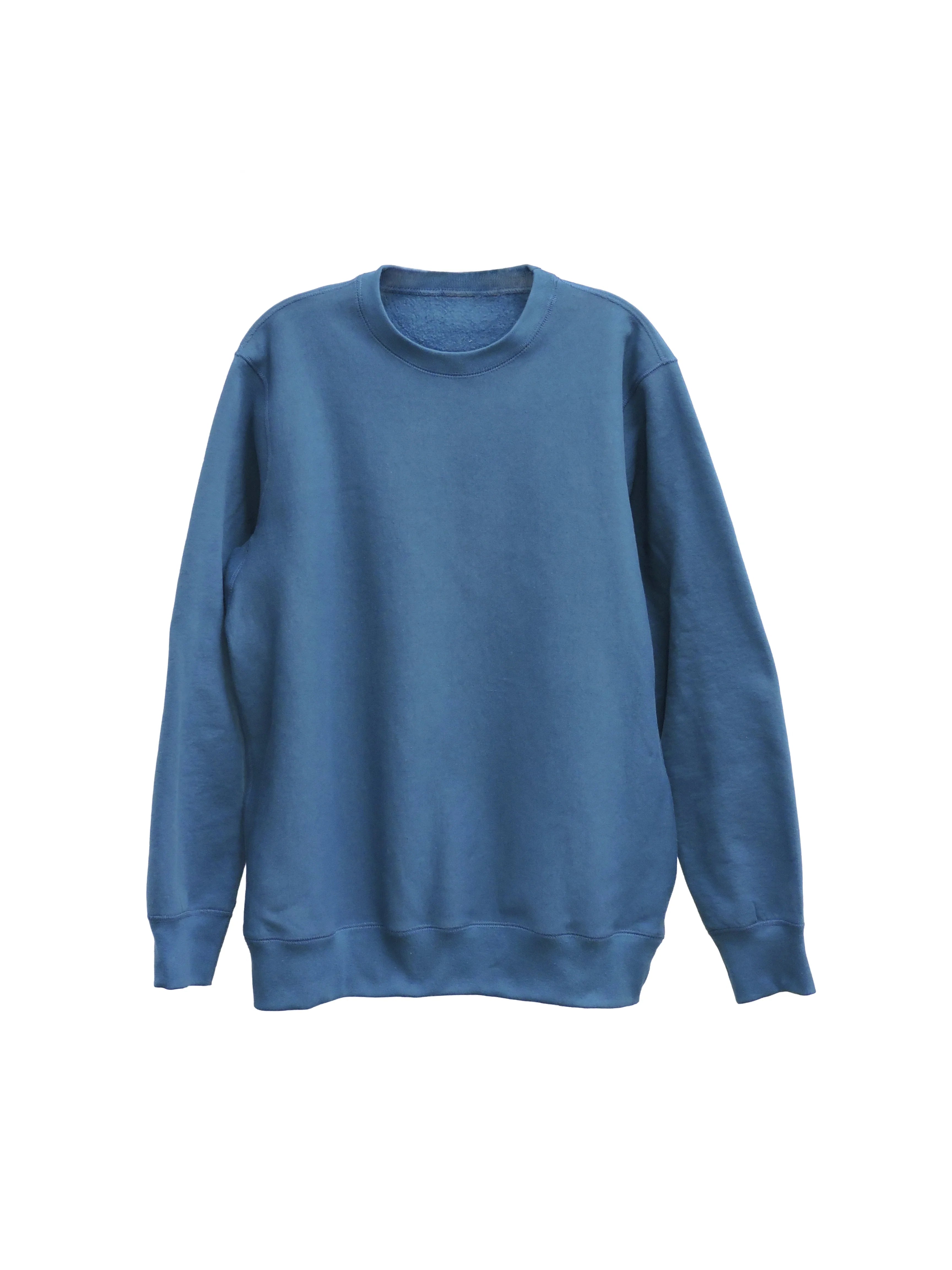 Creative Thoughts™  | Main Crewneck Sweater - Deepsea Blue Heavy Fleece