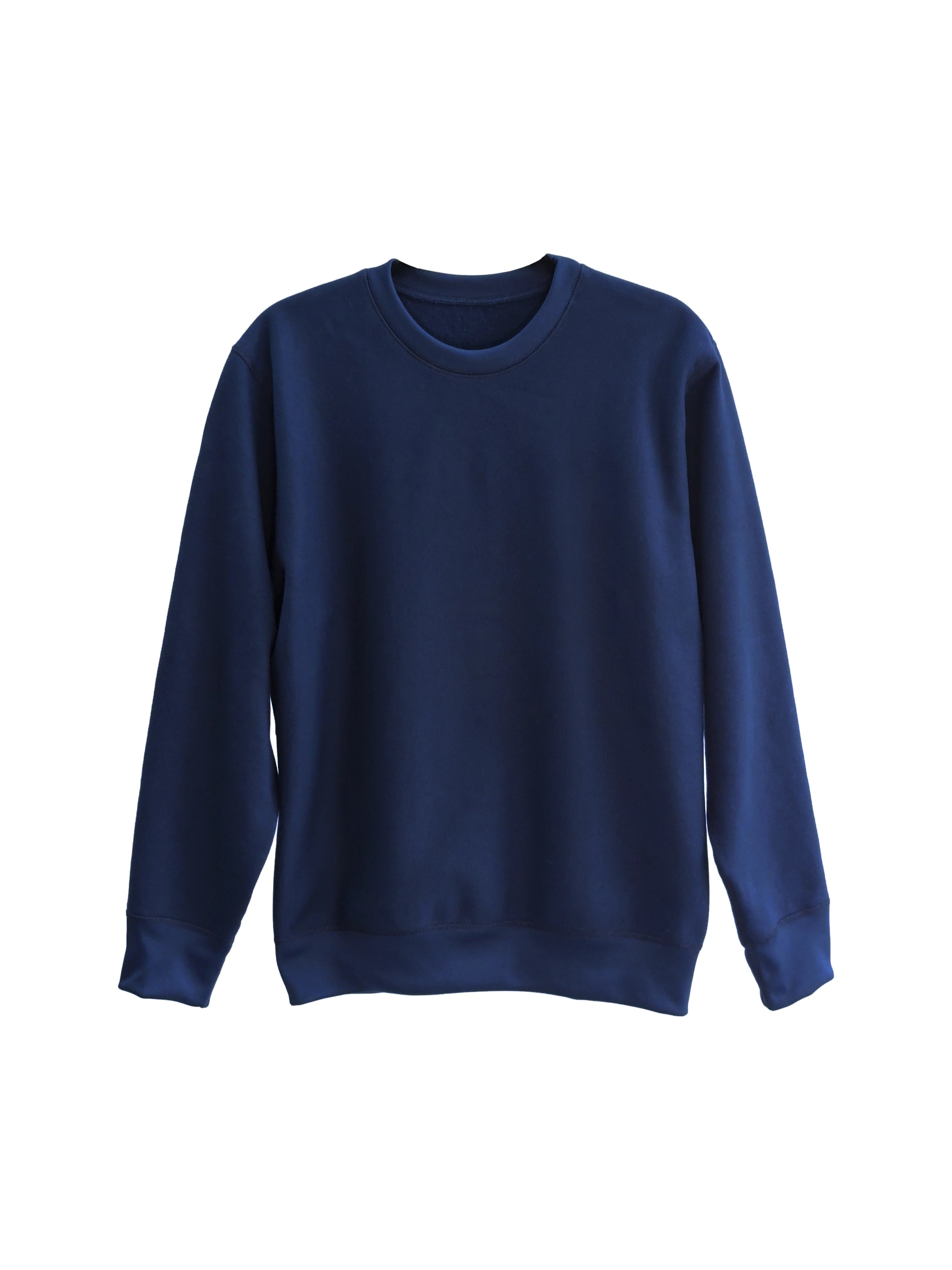 Creative Thoughts™  | Main Crewneck Sweater - Navy Heavy Fleece