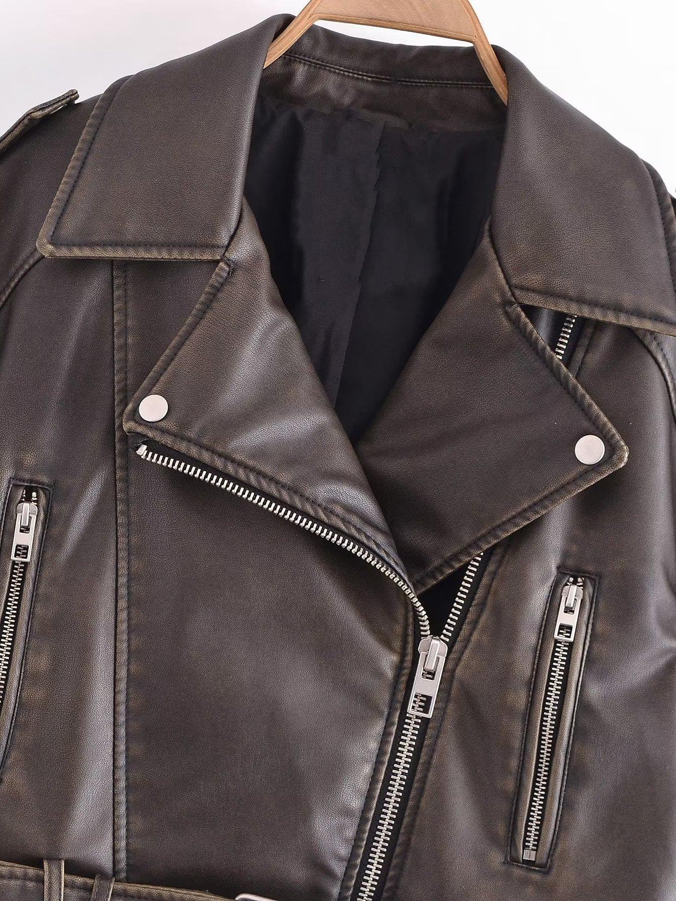 Lara’s Luxe:  Leather Woman's Jacket