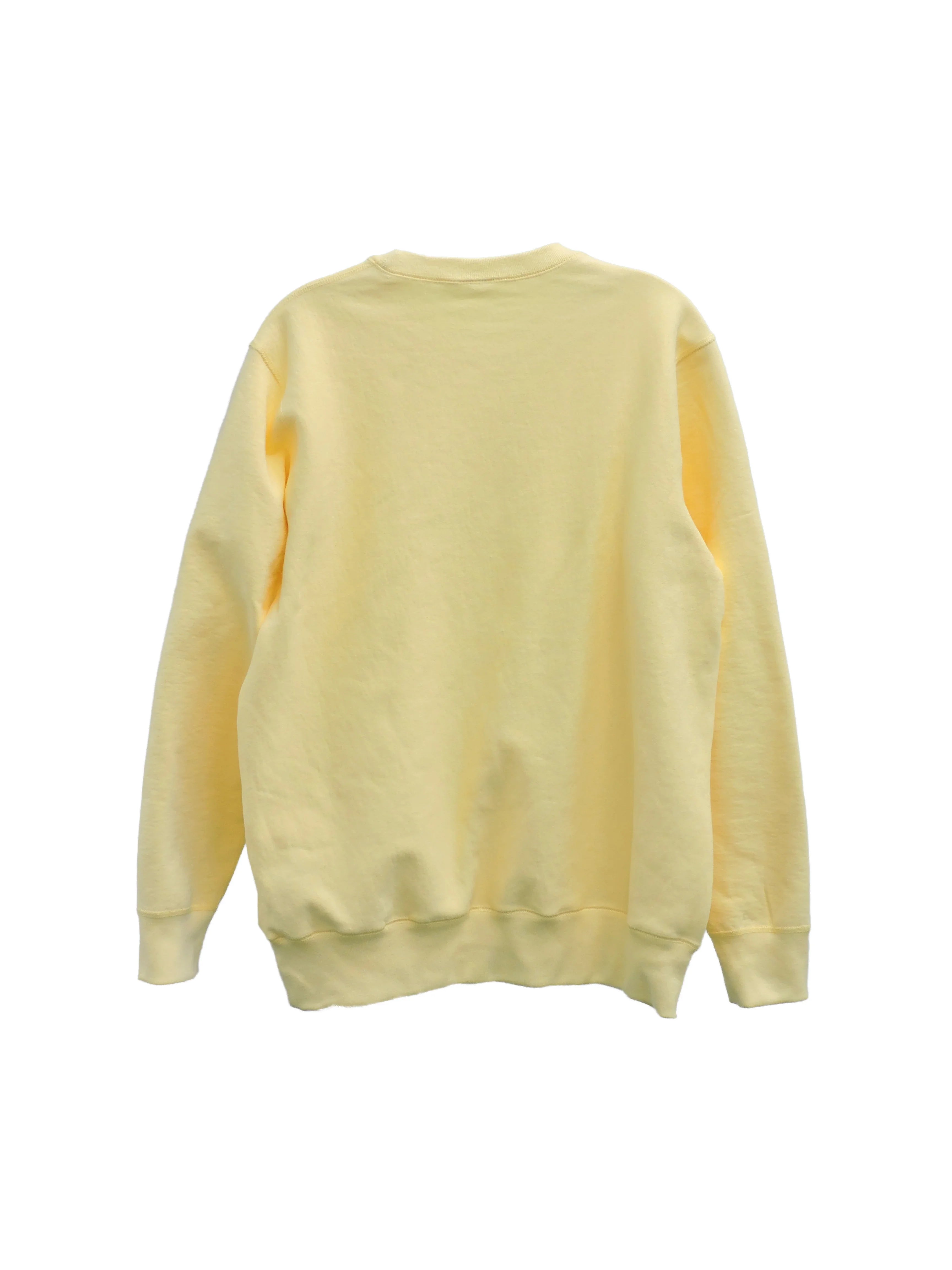 Creative Thoughts™  | Main Crewneck Sweater - Daffodil Yellow Heavy Fleece