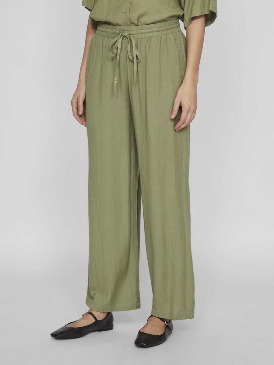 Sienna’s Lounge Pants: Wide Leg Drawstring Trousers