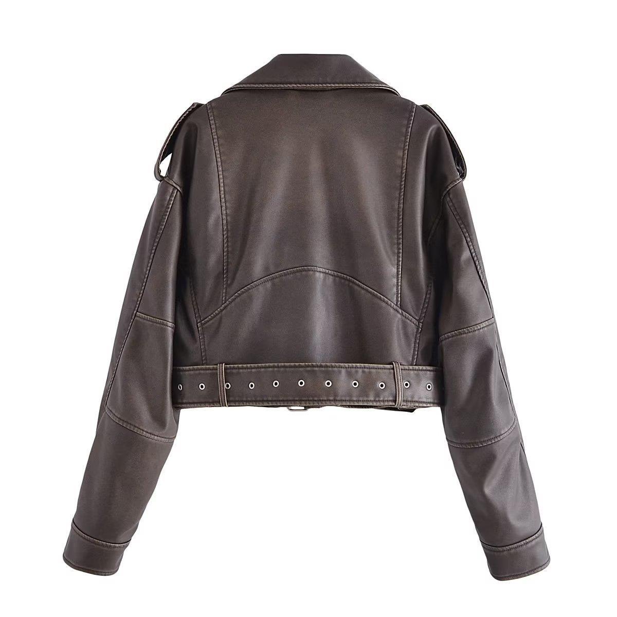 Lara’s Luxe:  Leather Woman's Jacket