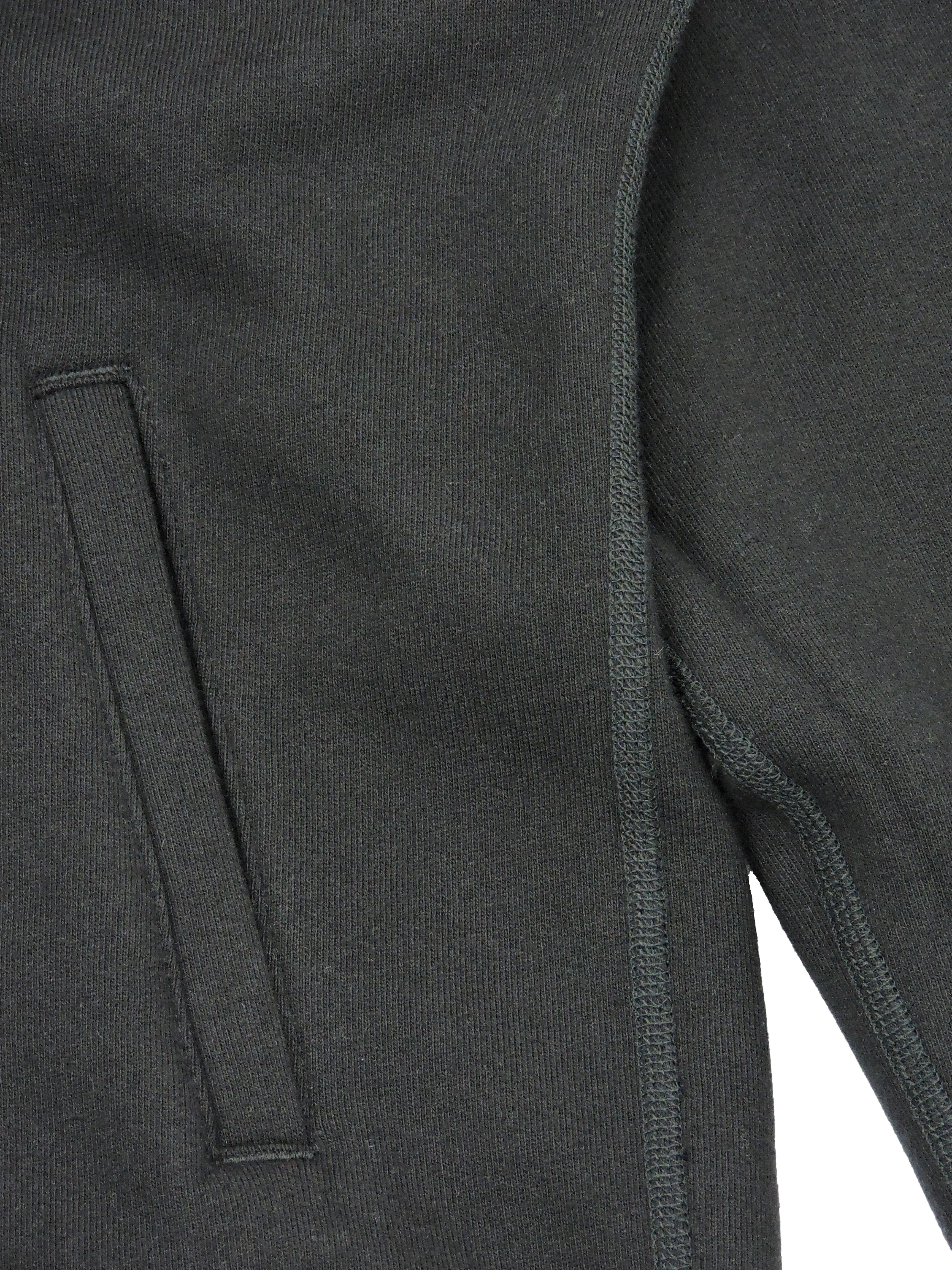 Creative Thoughts™  | Zip Up Hoodie - Black Heavy Fleece