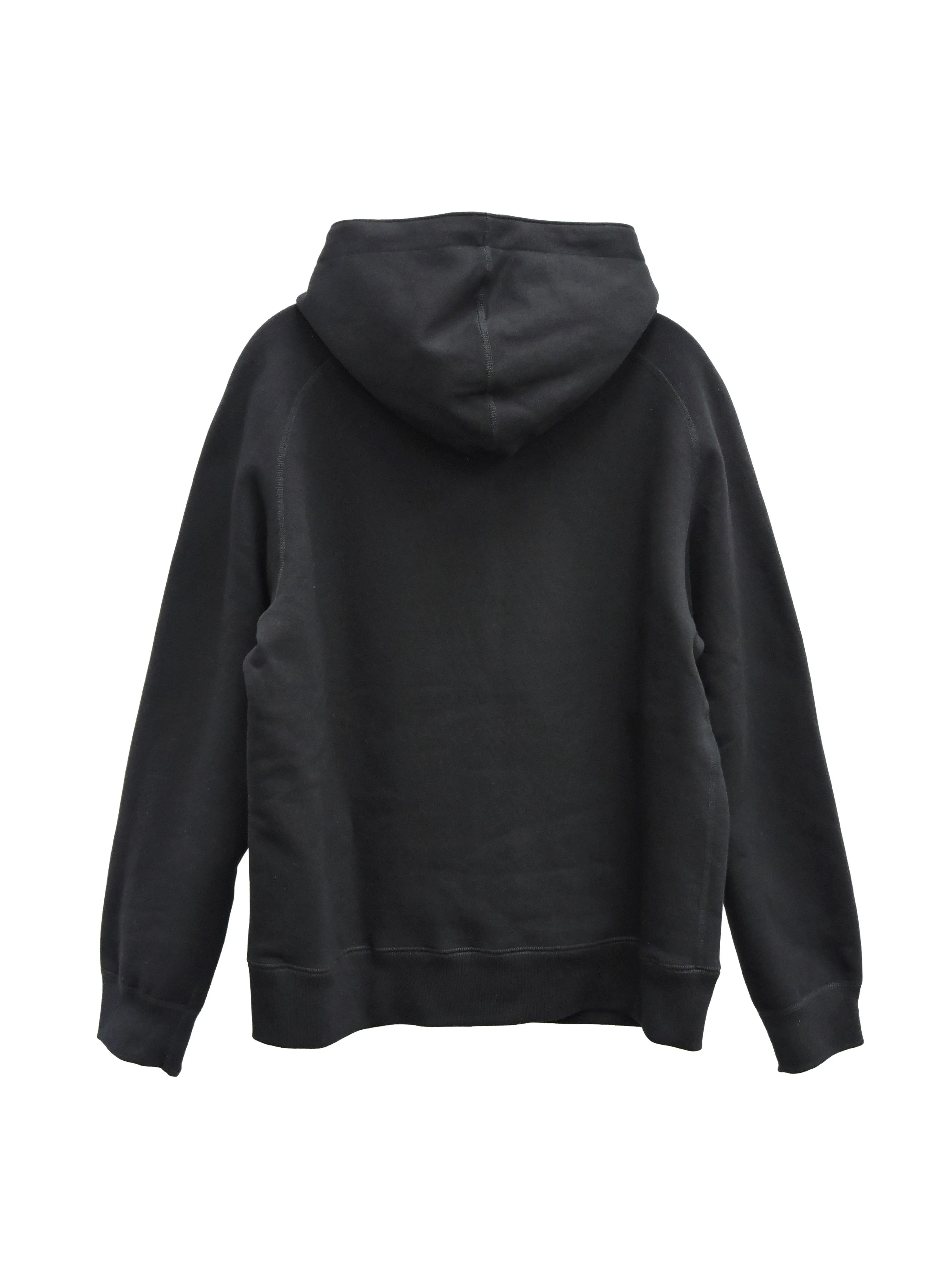 Creative Thoughts™  | Taped Zip Up Hoodie - Black Heavy Fleece