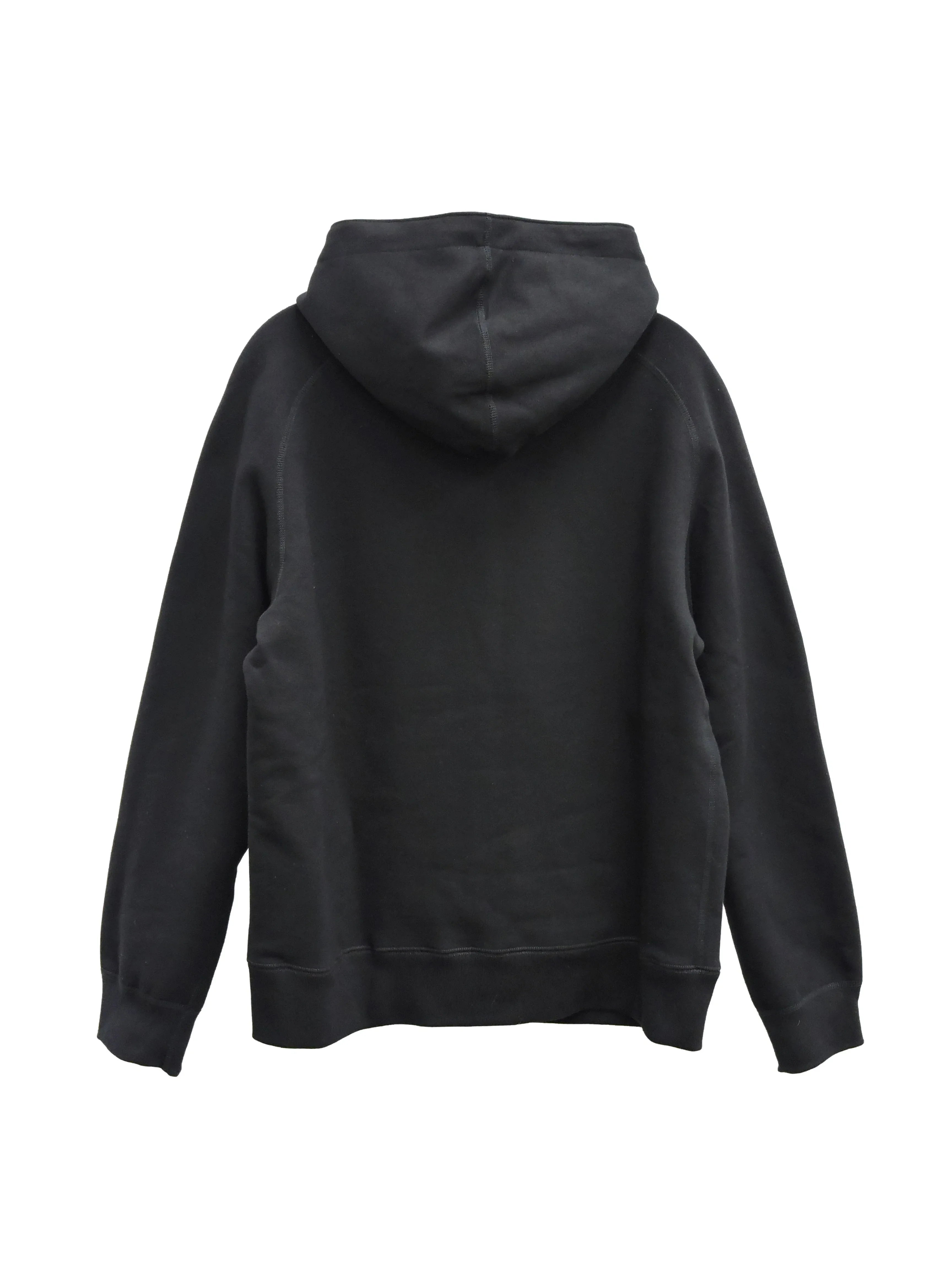 Creative Thoughts™  | Taped Zip Up Hoodie - Black Fleece