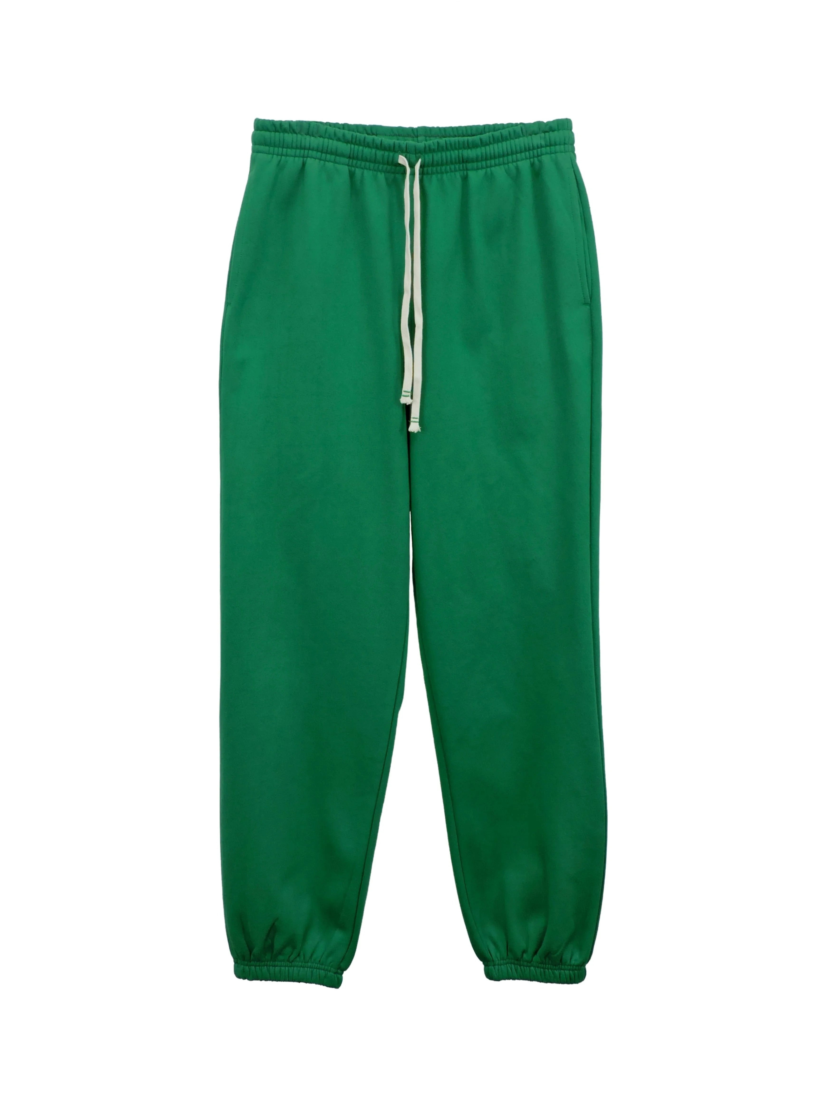 Creative Thoughts™  | Park Sweatpants - Emerald Green Fleece