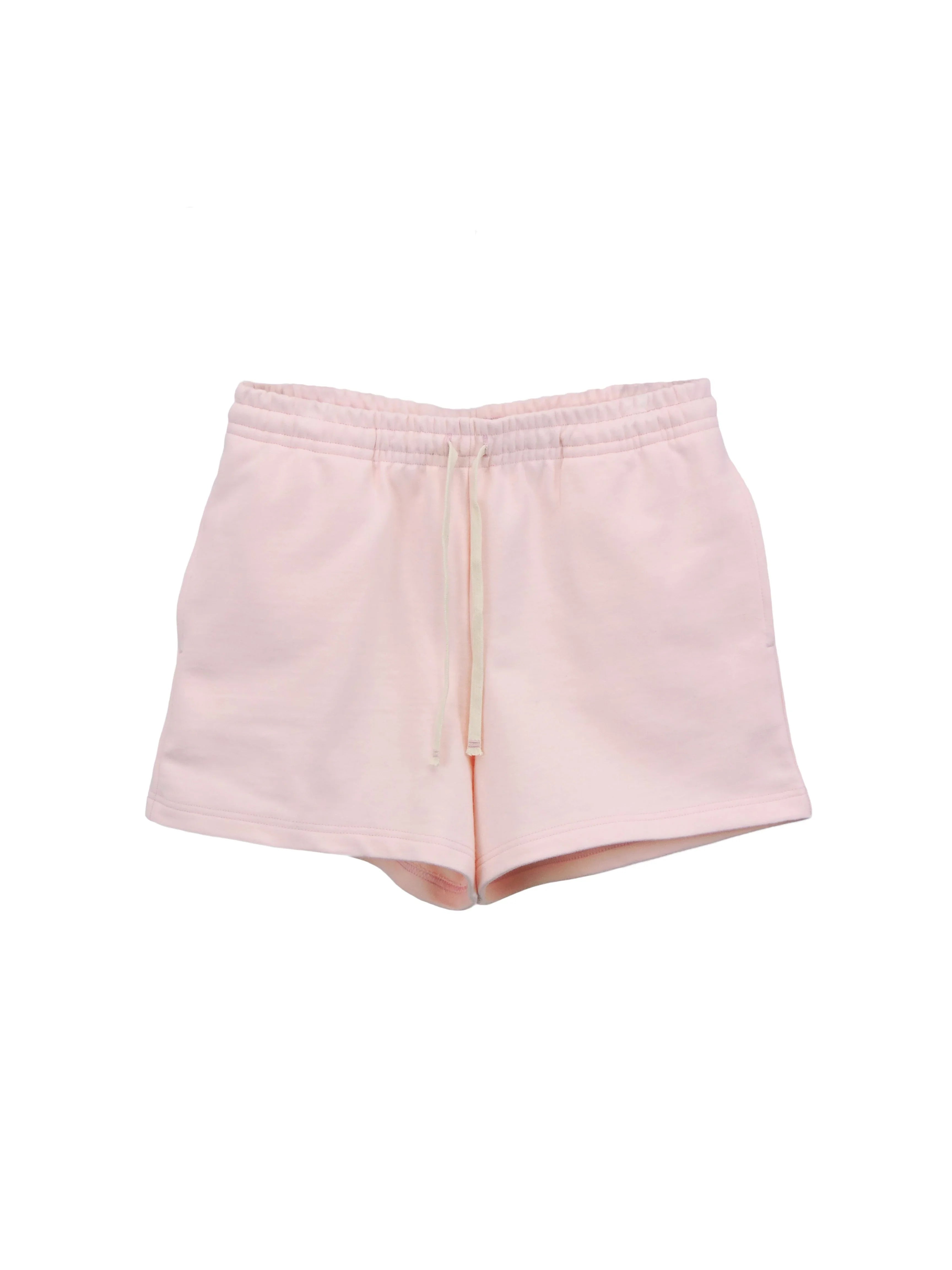 Creative Thoughts™  | Park Mini Shorts - Pale Pink Fleece