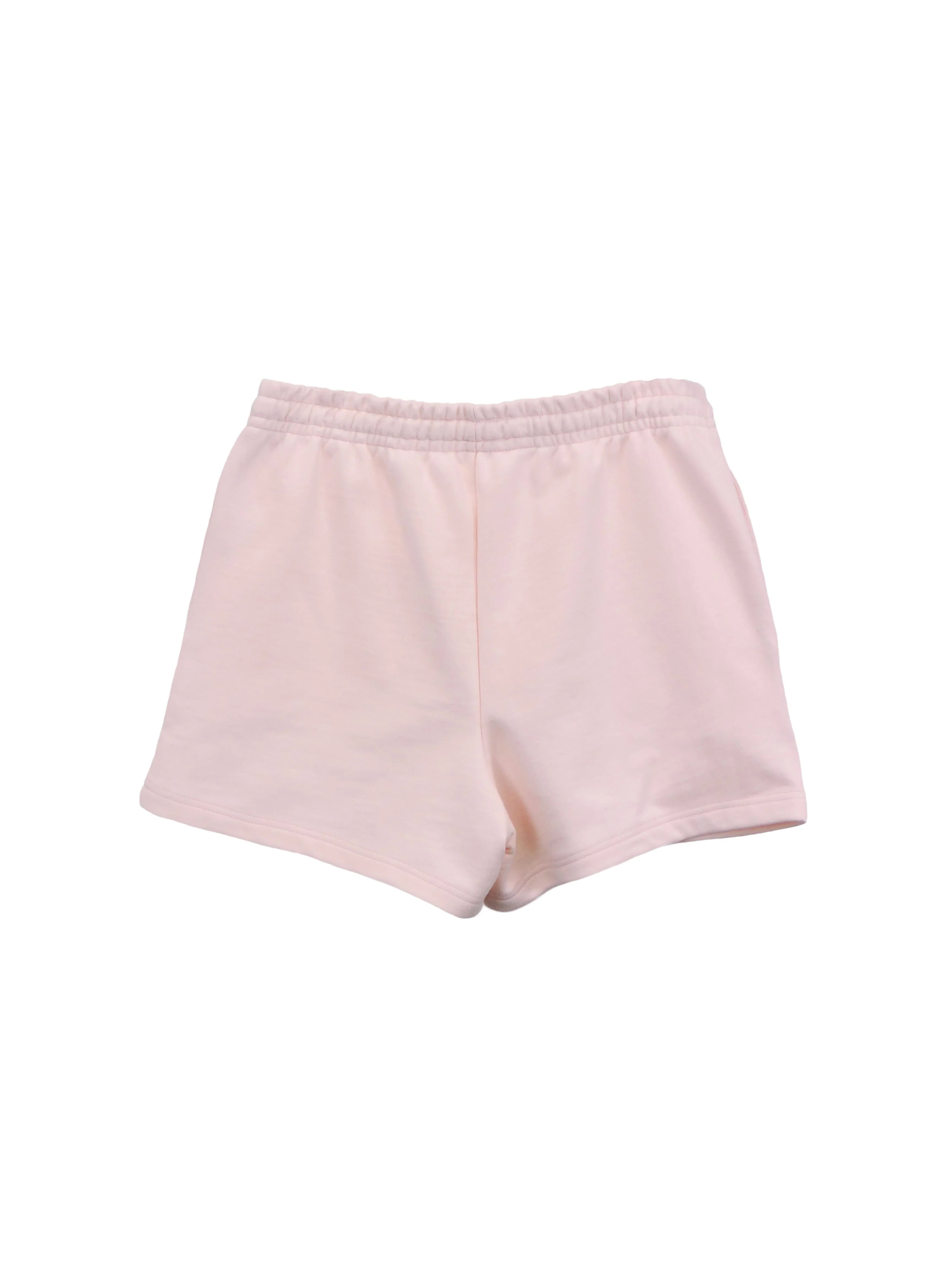 Creative Thoughts™  | Park Mini Shorts - Pale Pink Fleece