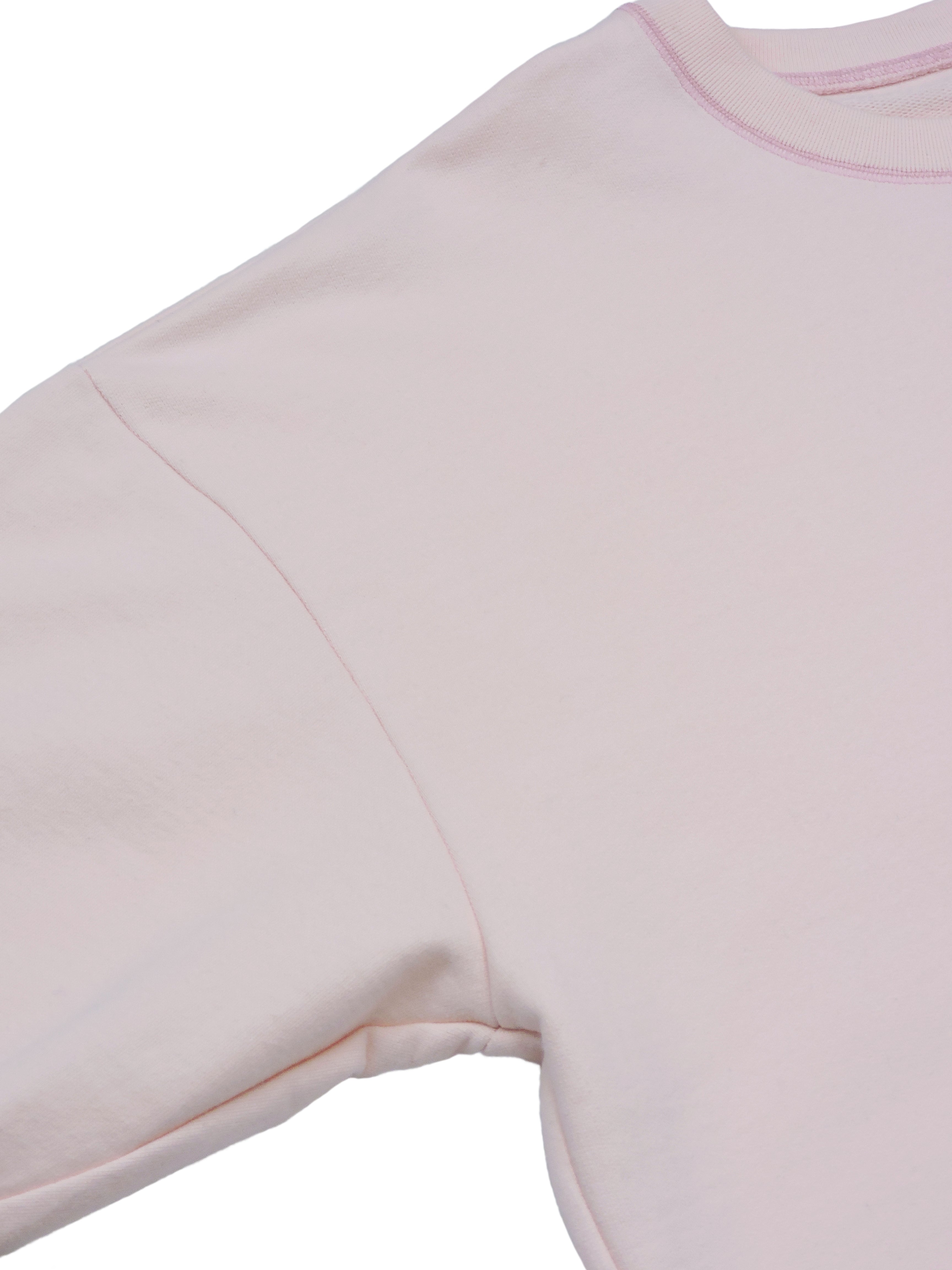 Creative Thoughts™  | Park Crewneck Sweater - Pale Pink Fleece