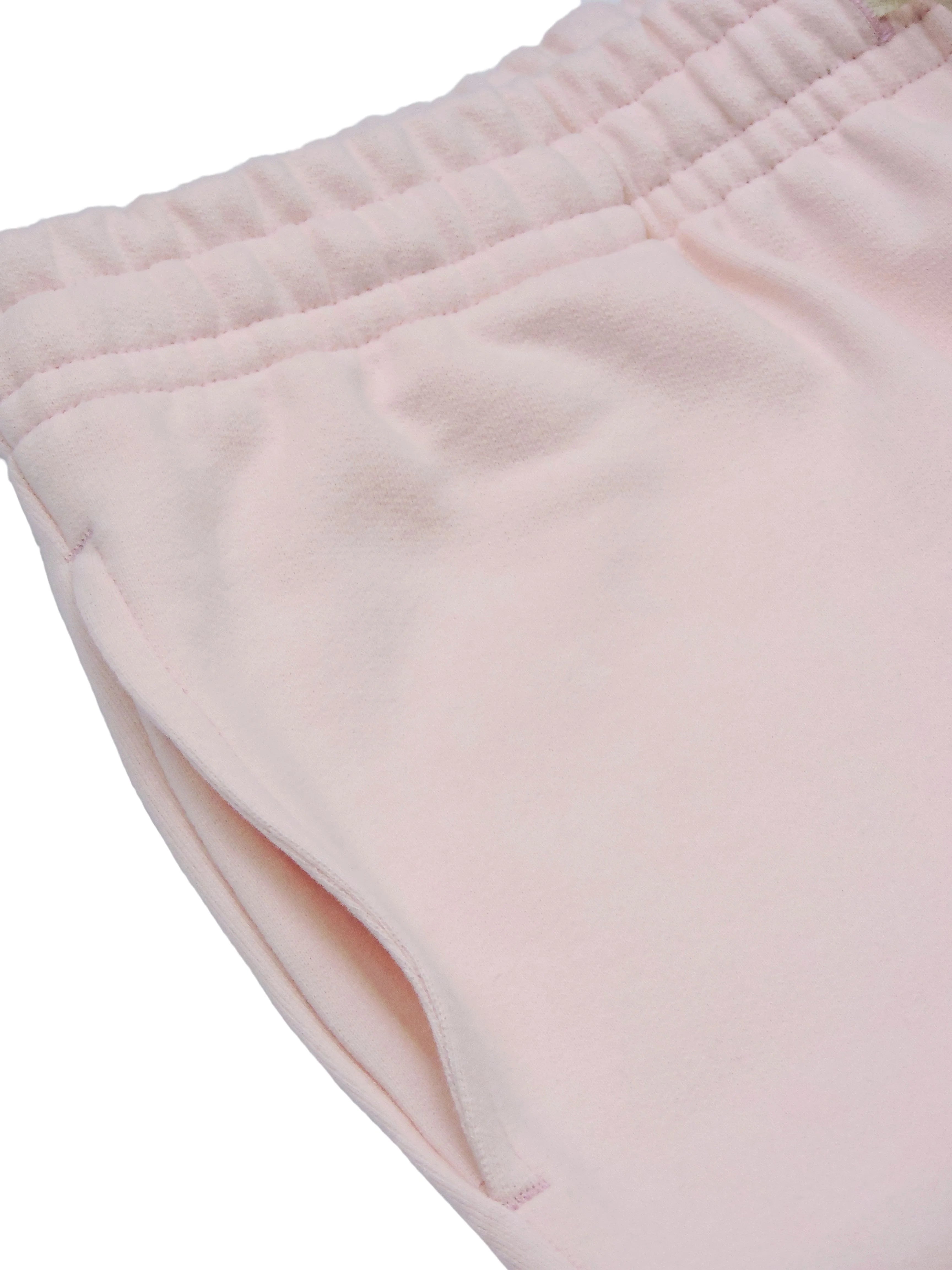 Creative Thoughts™  | Park Mini Shorts - Pale Pink Fleece