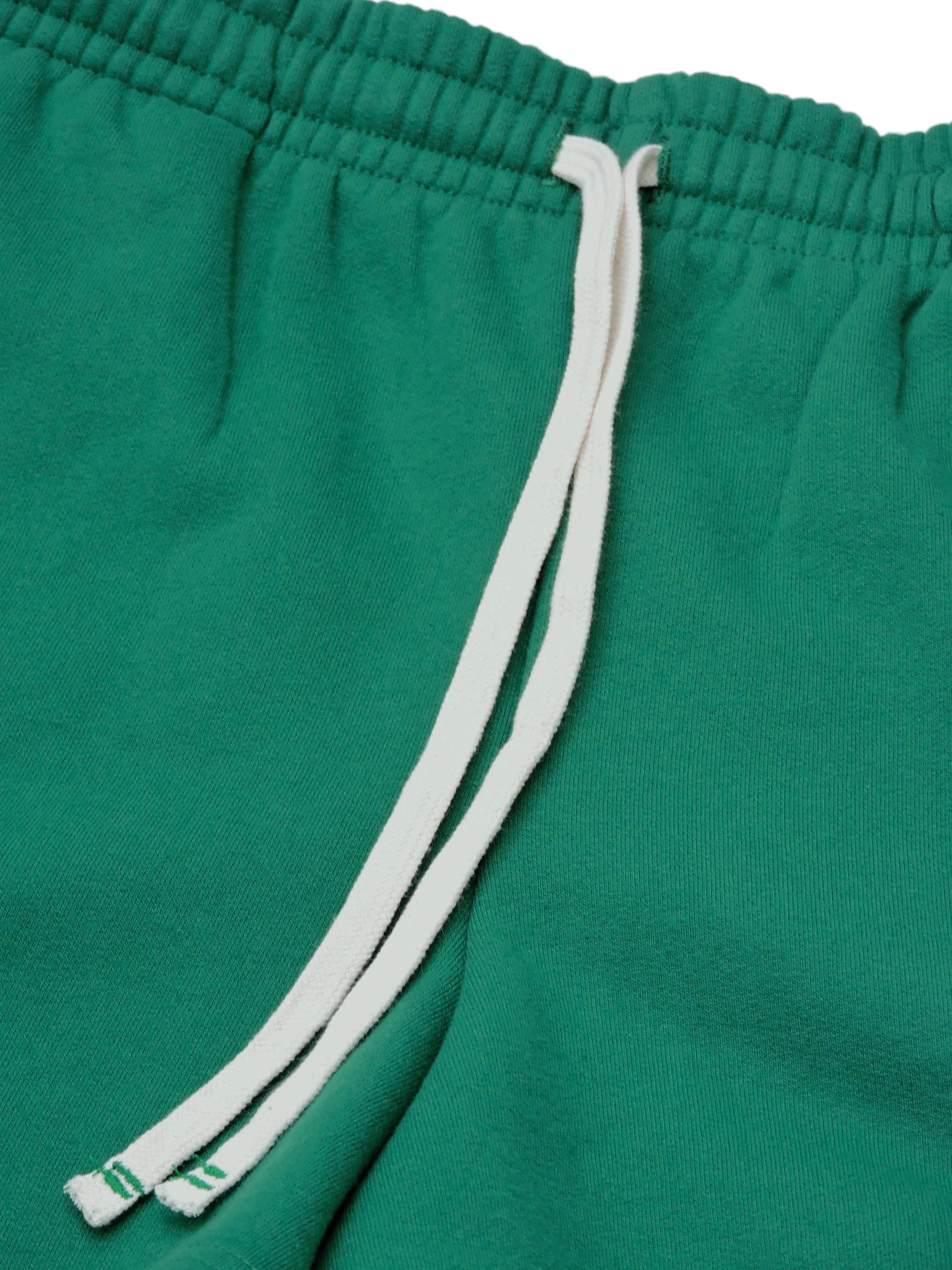 Creative Thoughts™  | Park Mini Shorts - Emerald Green Fleece