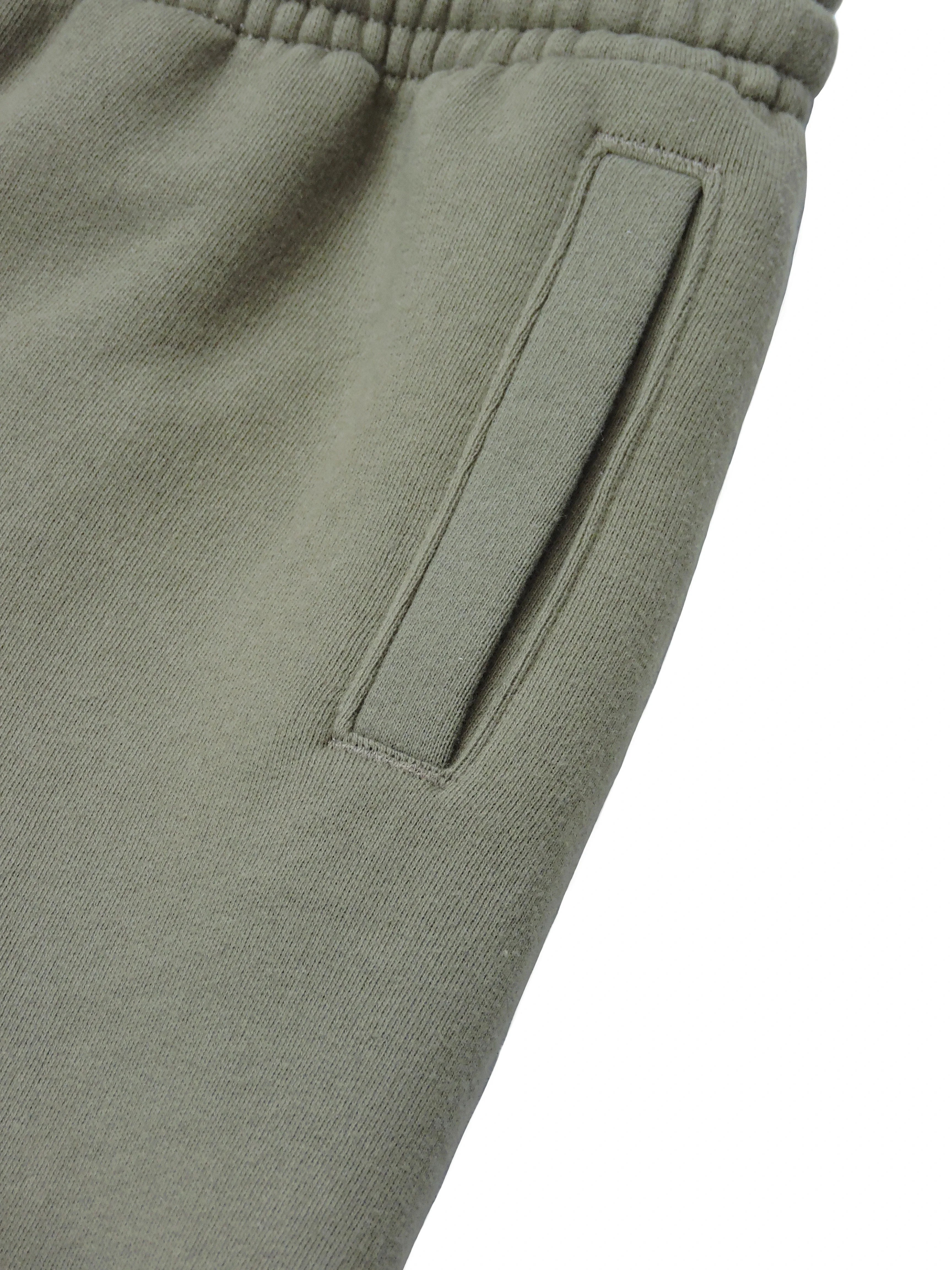 Creative Thoughts™  | Art Sweatpants - Moss Green French Terry