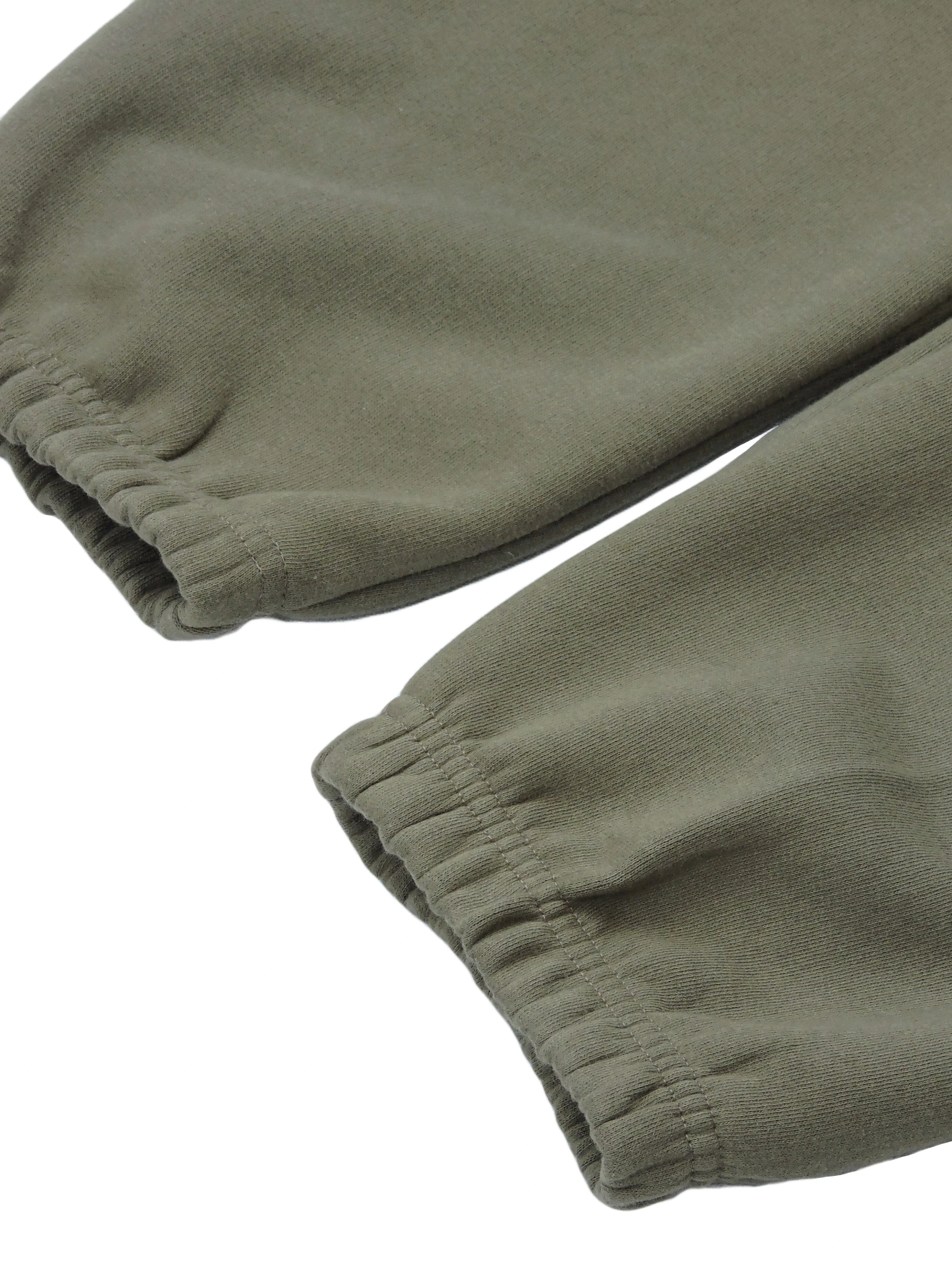 Creative Thoughts™  | Art Sweatpants - Moss Green French Terry