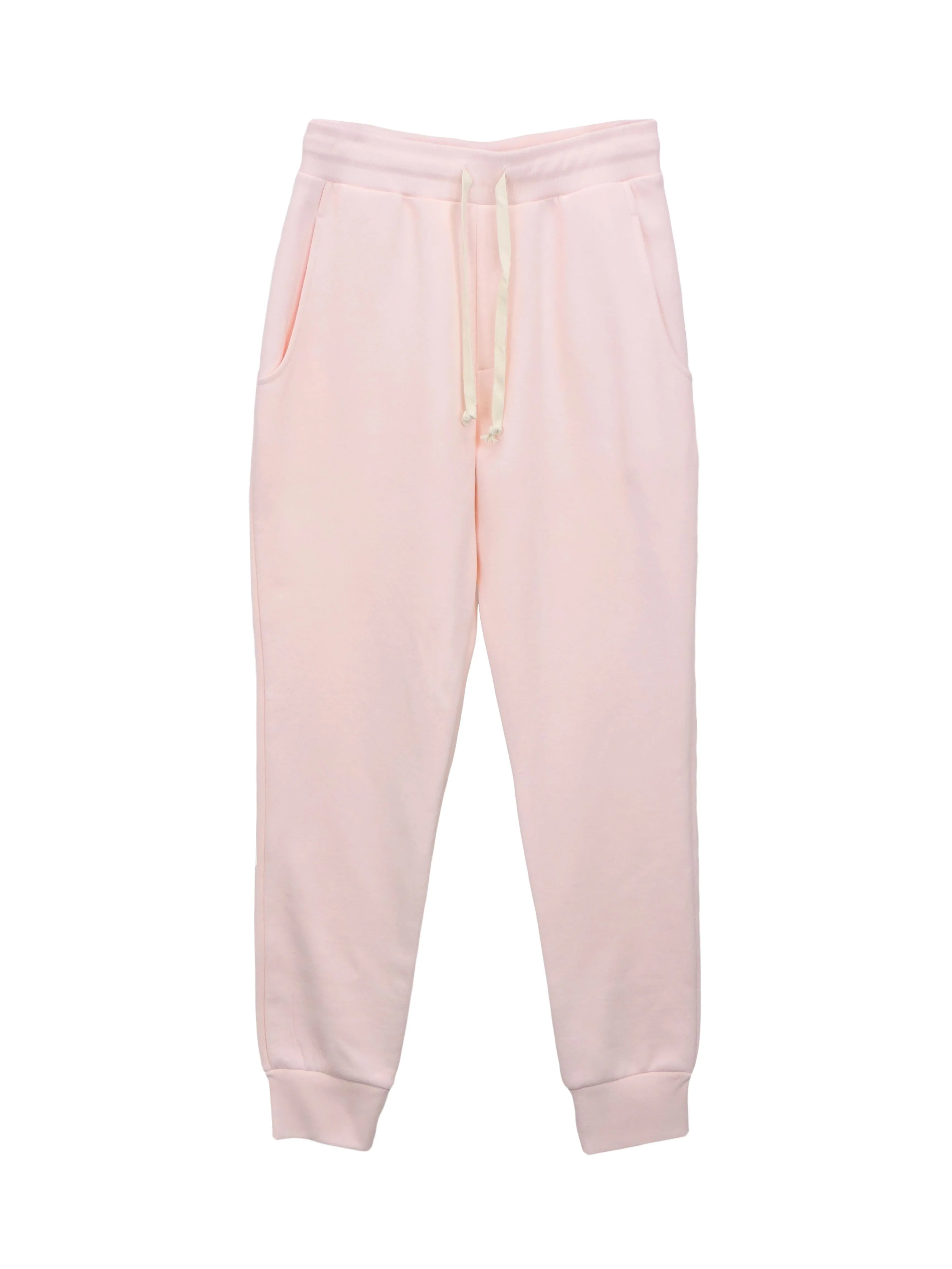 Creative Thoughts™  | Getaway Joggers - Pale Pink Fleece