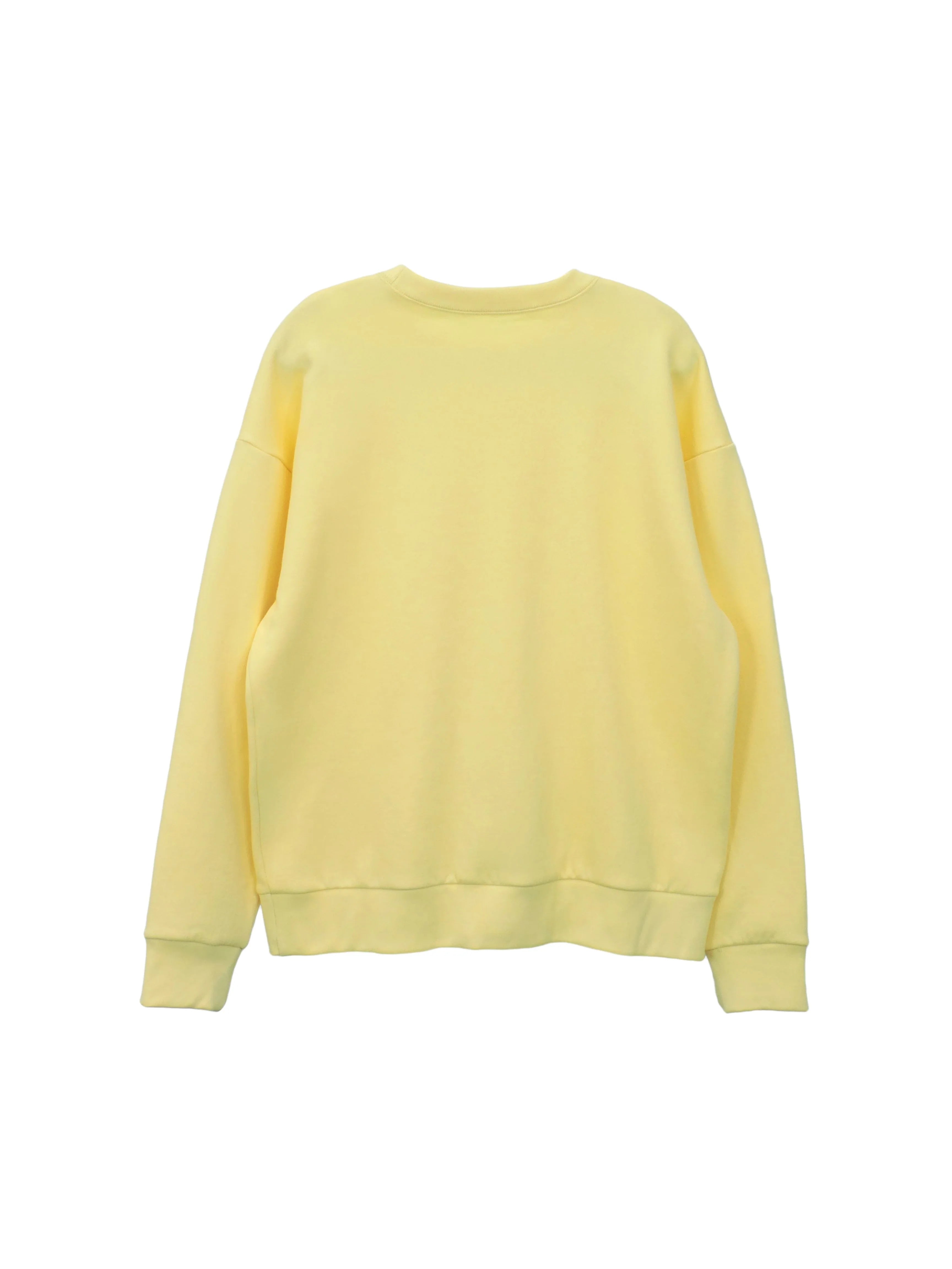 Creative Thoughts™  | Park Crewneck Sweater  - Daffodil Yellow Fleece