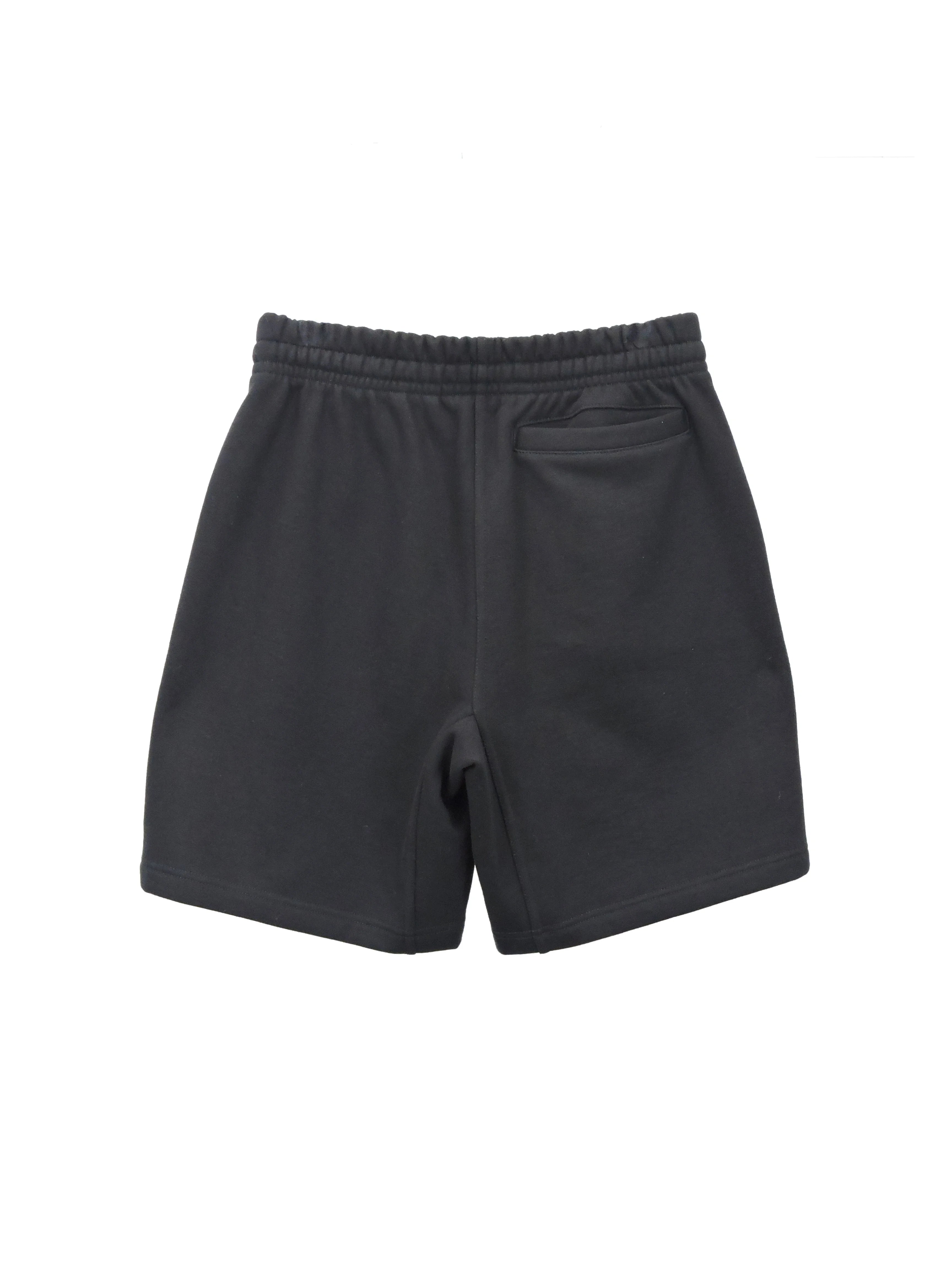 Creative Thoughts™  | Street Shorts - Black Heavy Fleece