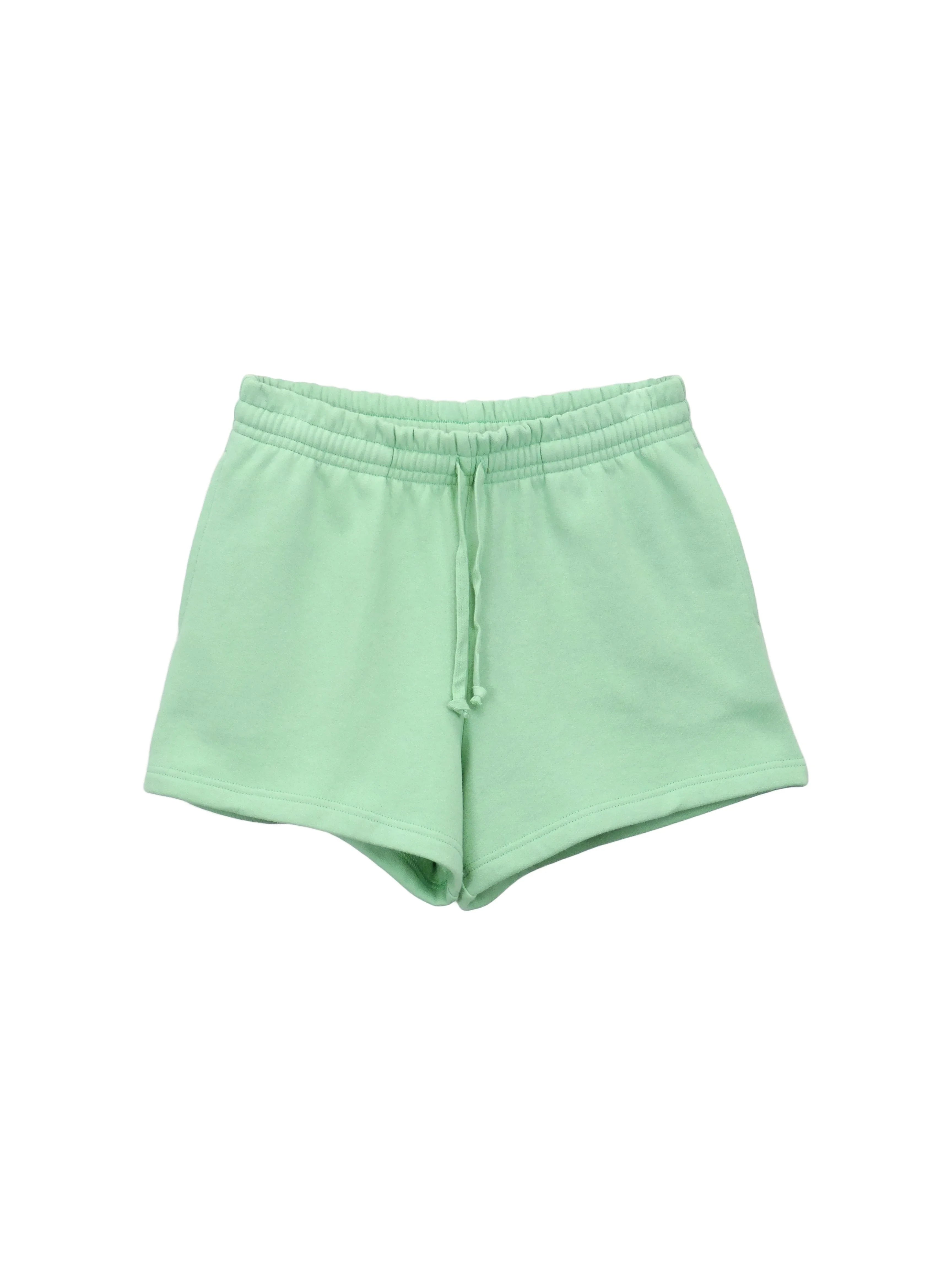 Creative Thoughts™  | Park Mini Shorts - Mint Green Fleece