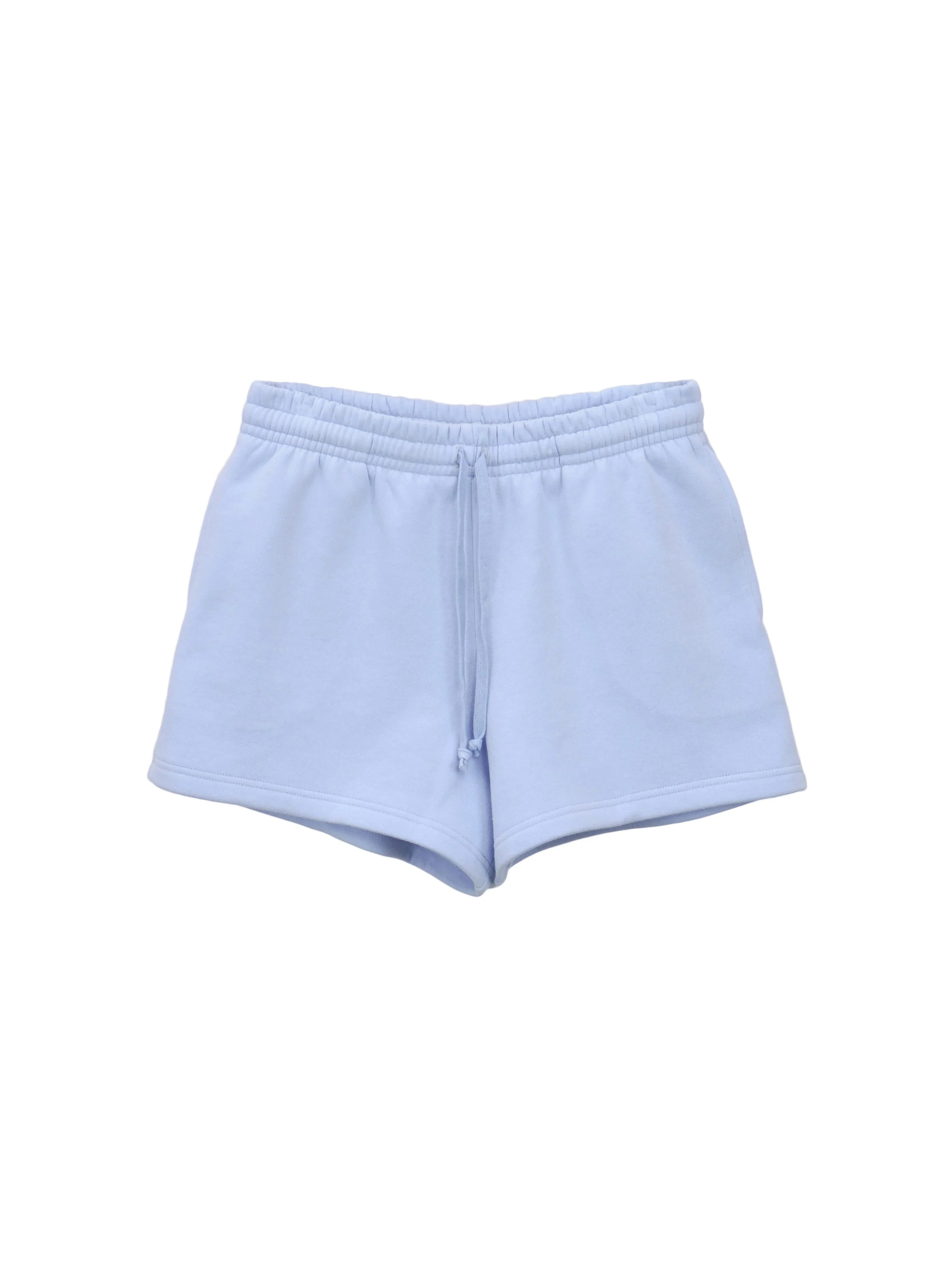 Creative Thoughts™  | Park Mini Shorts - Airy Blue Fleece