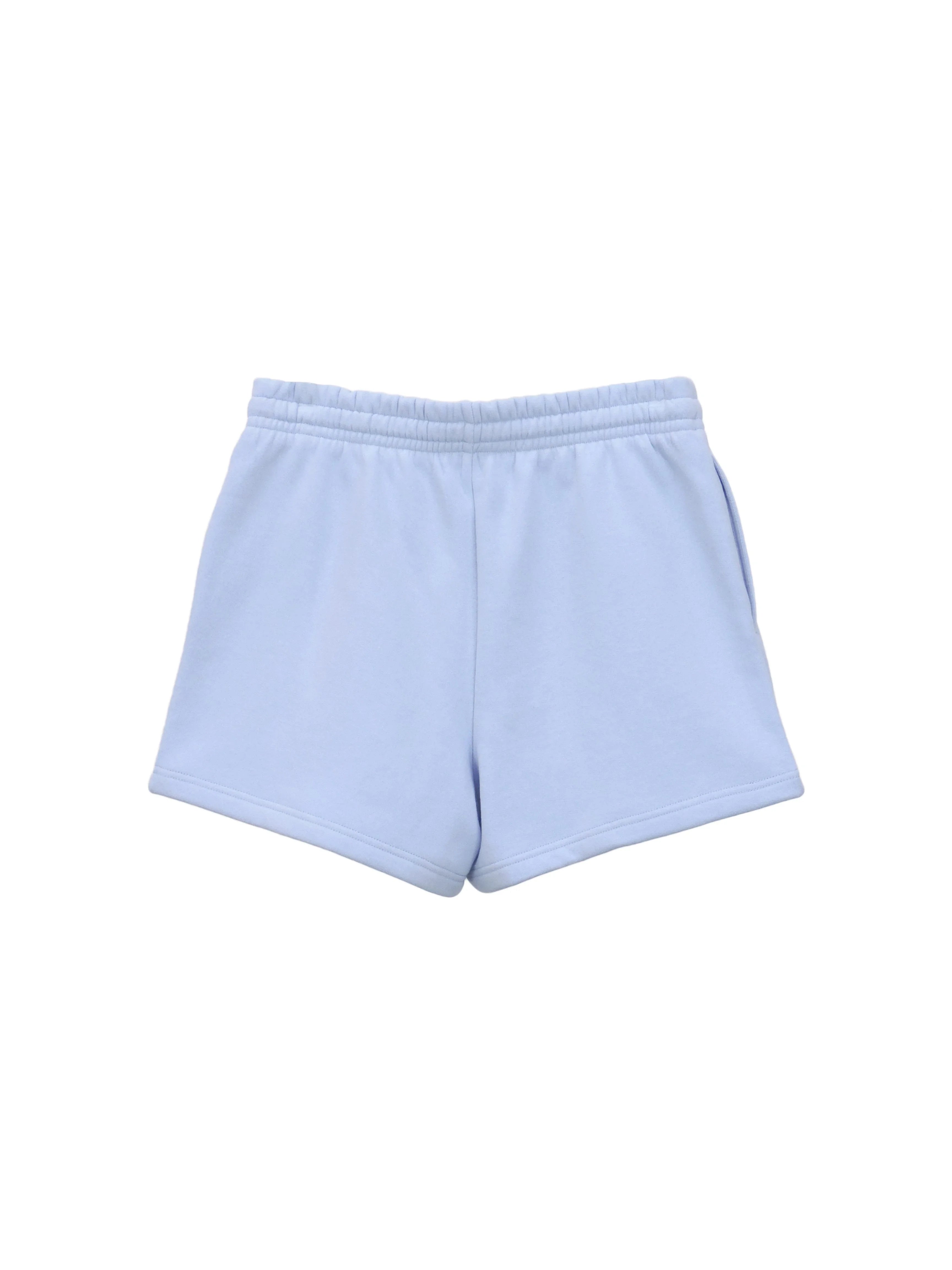 Creative Thoughts™  | Park Mini Shorts - Airy Blue Fleece