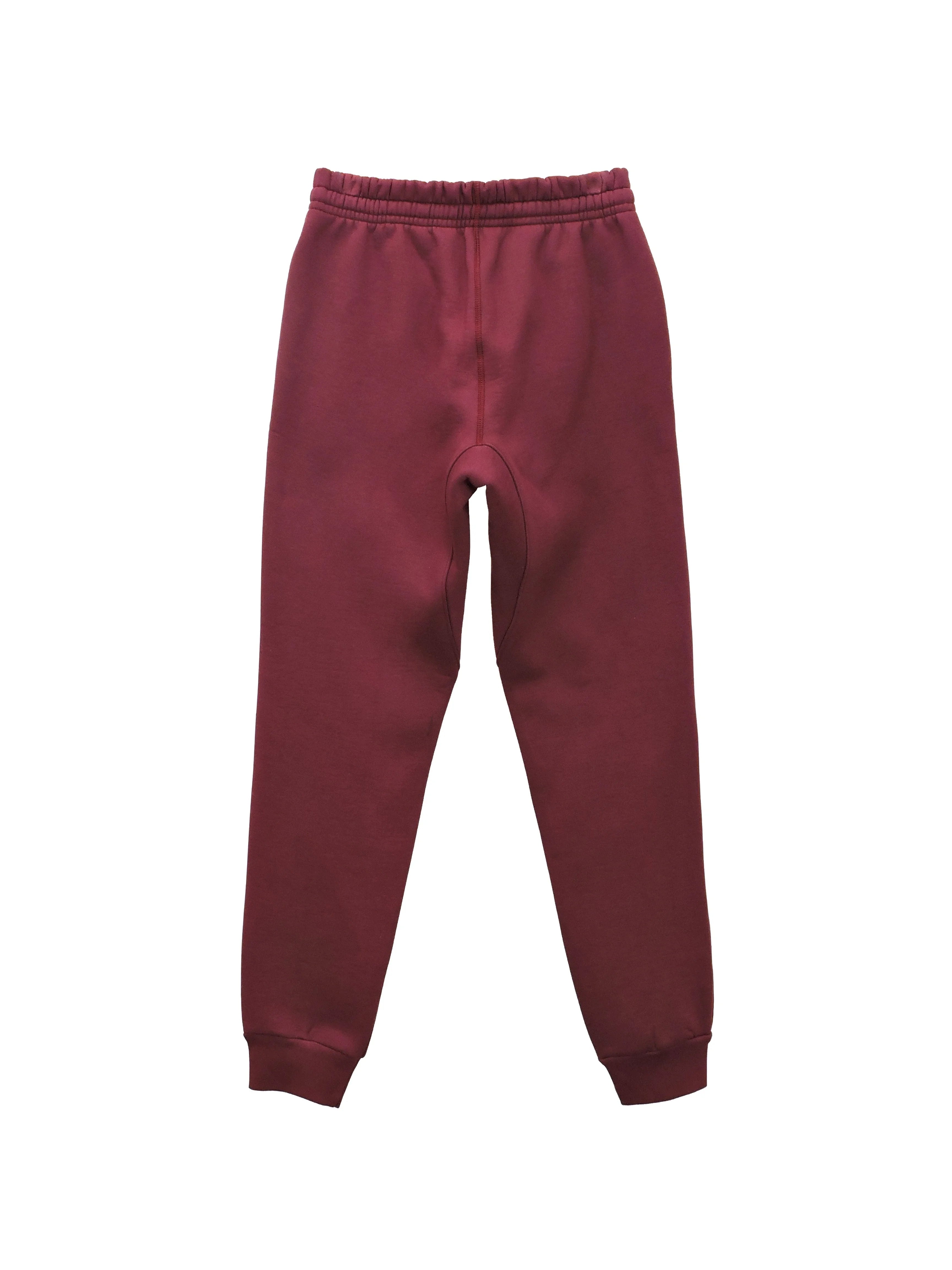 Creative Thoughts™  | Street Joggers - Burgundy Heavy Fleece