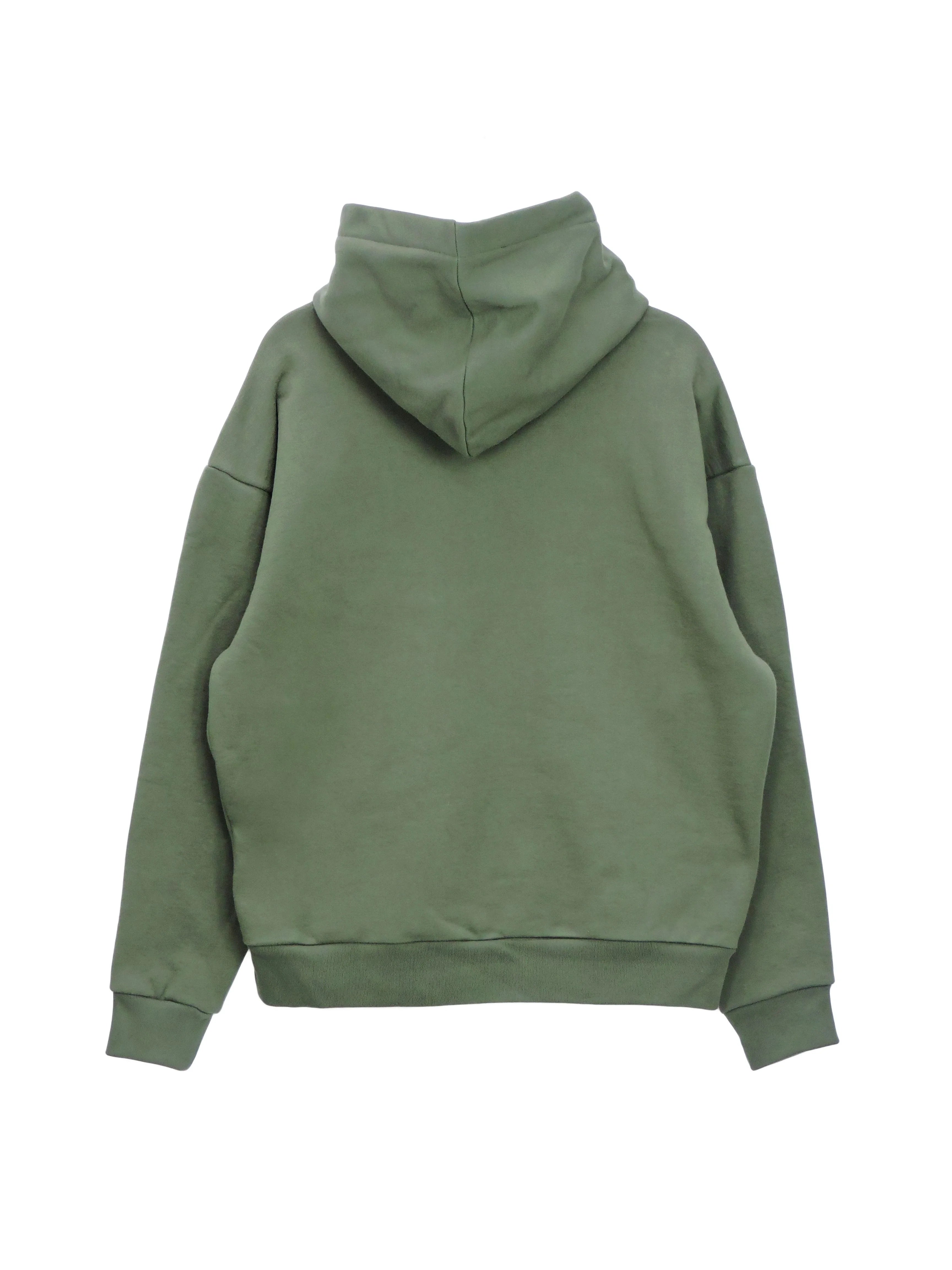 Creative Thoughts™  | Park Hoodie - Olive Green Heavy Fleece