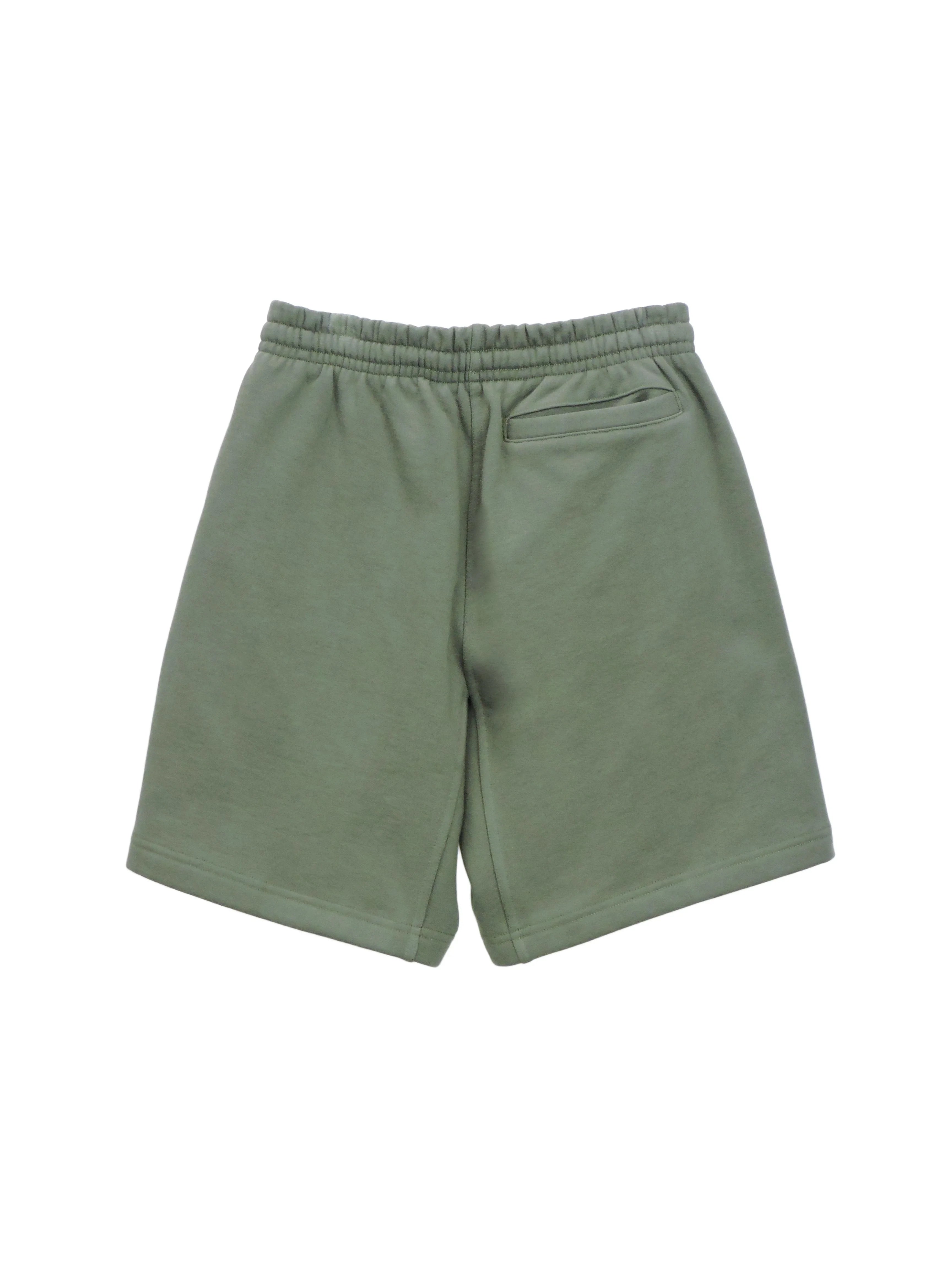 Creative Thoughts™  | Street Shorts - Olive Green Heavy Fleece