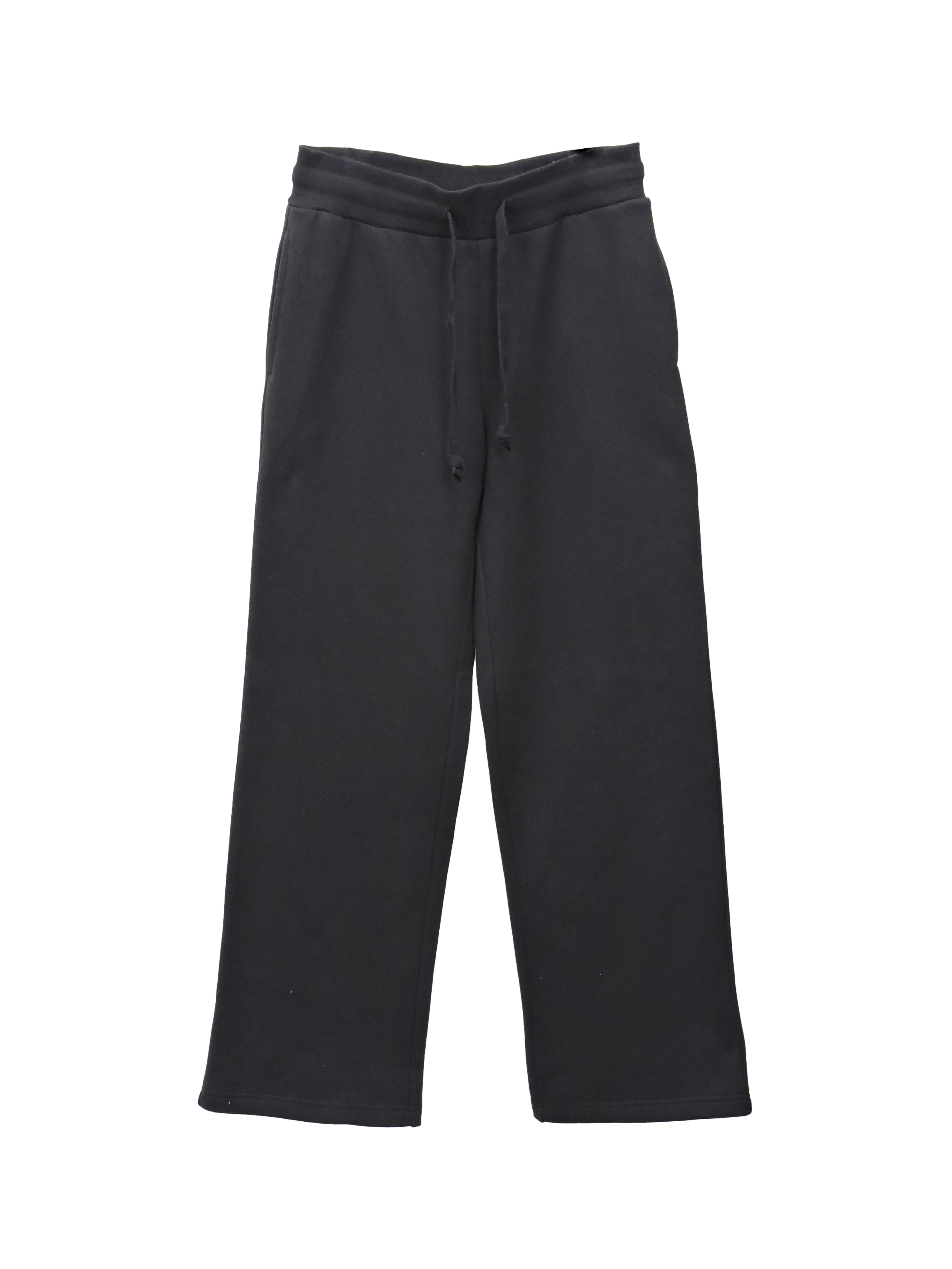 Creative Thoughts™  | Straight Leg Sweatpants - Black Fleece