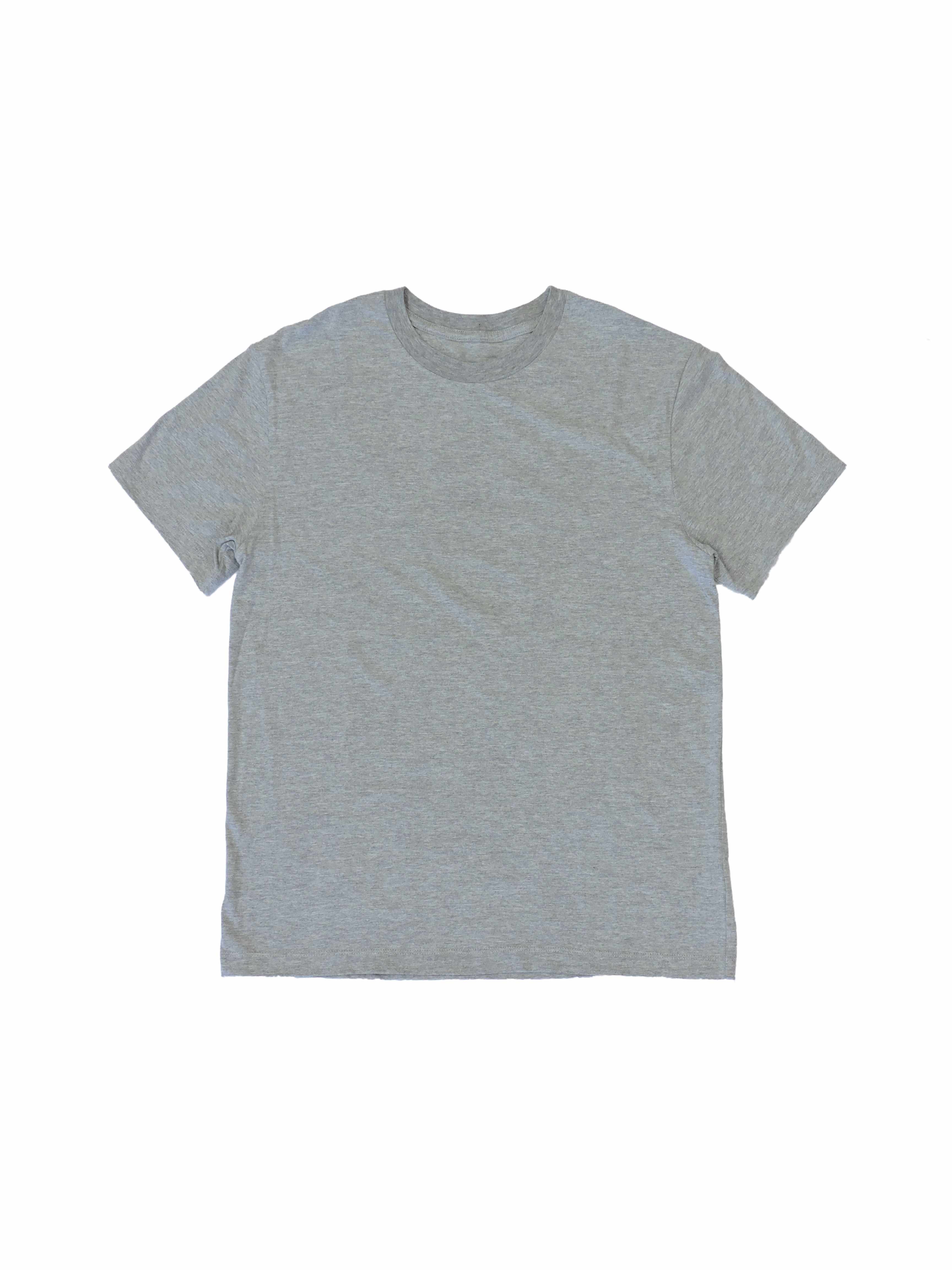 Creative Thoughts™  | Boxy T-shirt - Heather Grey Midweight Cotton