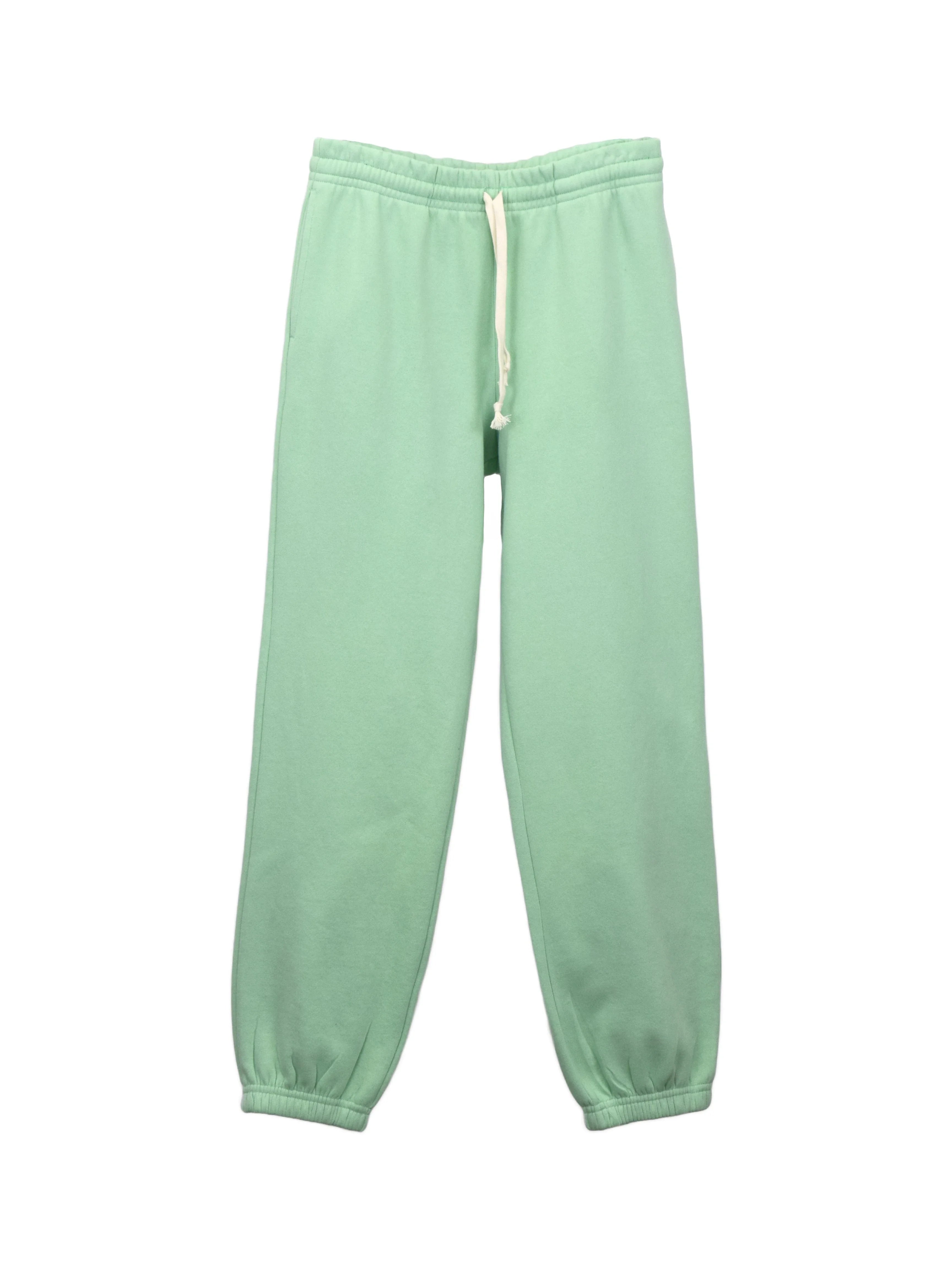 Creative Thoughts™  | Park Sweatpants - Mint Green Fleece