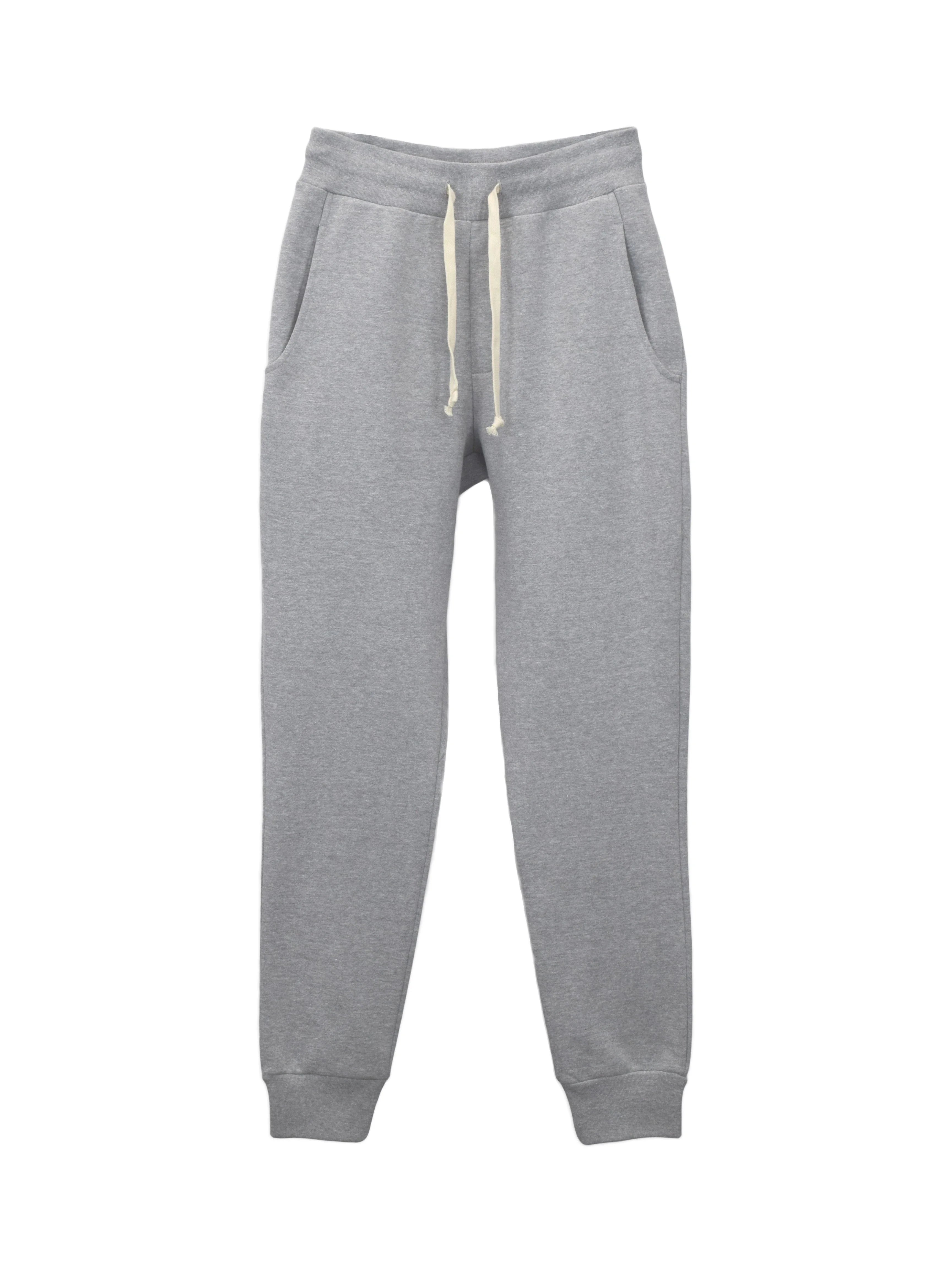 Creative Thoughts™  | Getaway Joggers - Heather Grey Heavy Fleece