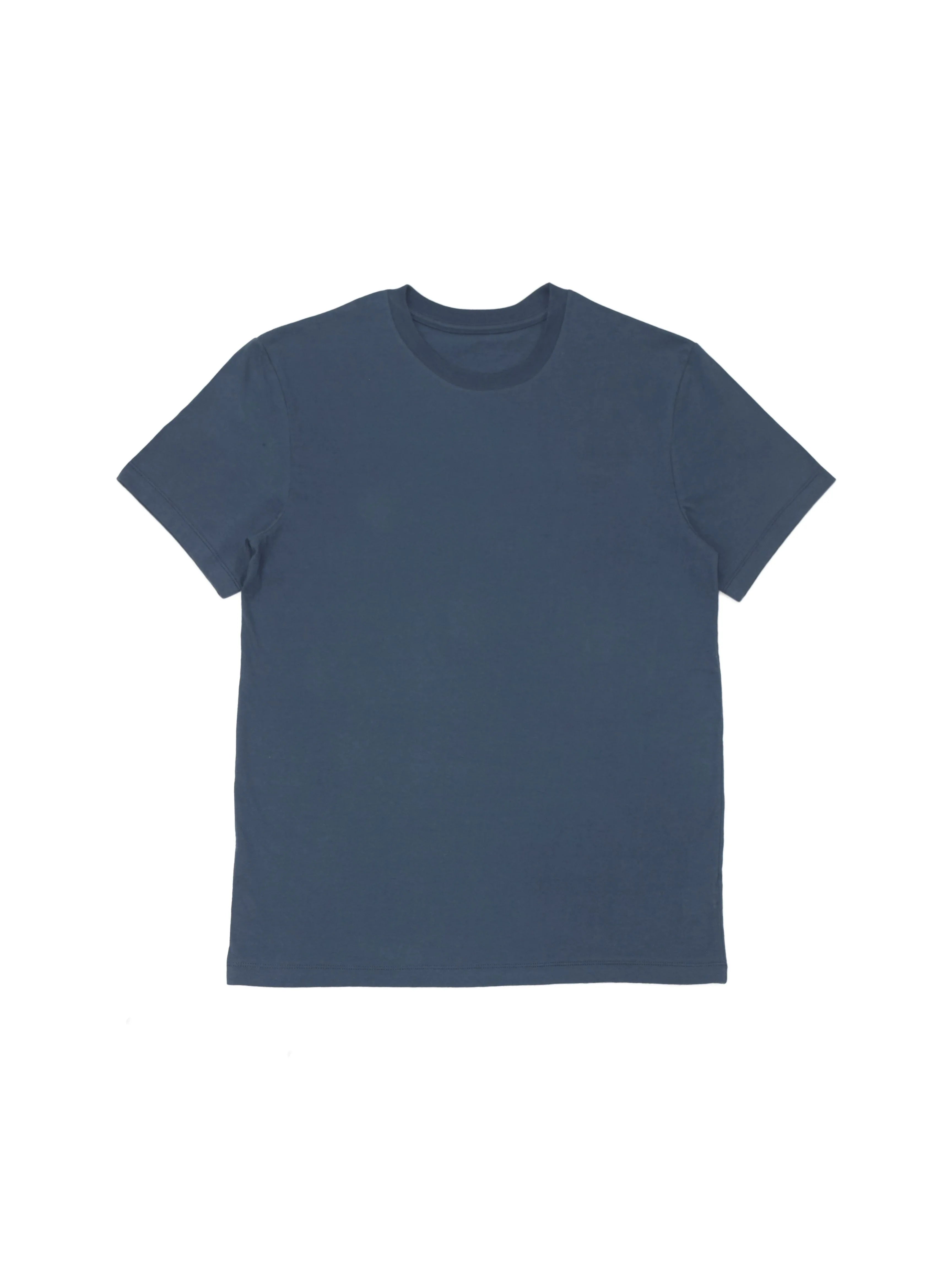 Creative Thoughts™  | Boxy T-shirt - Sailor Blue Midweight Cotton