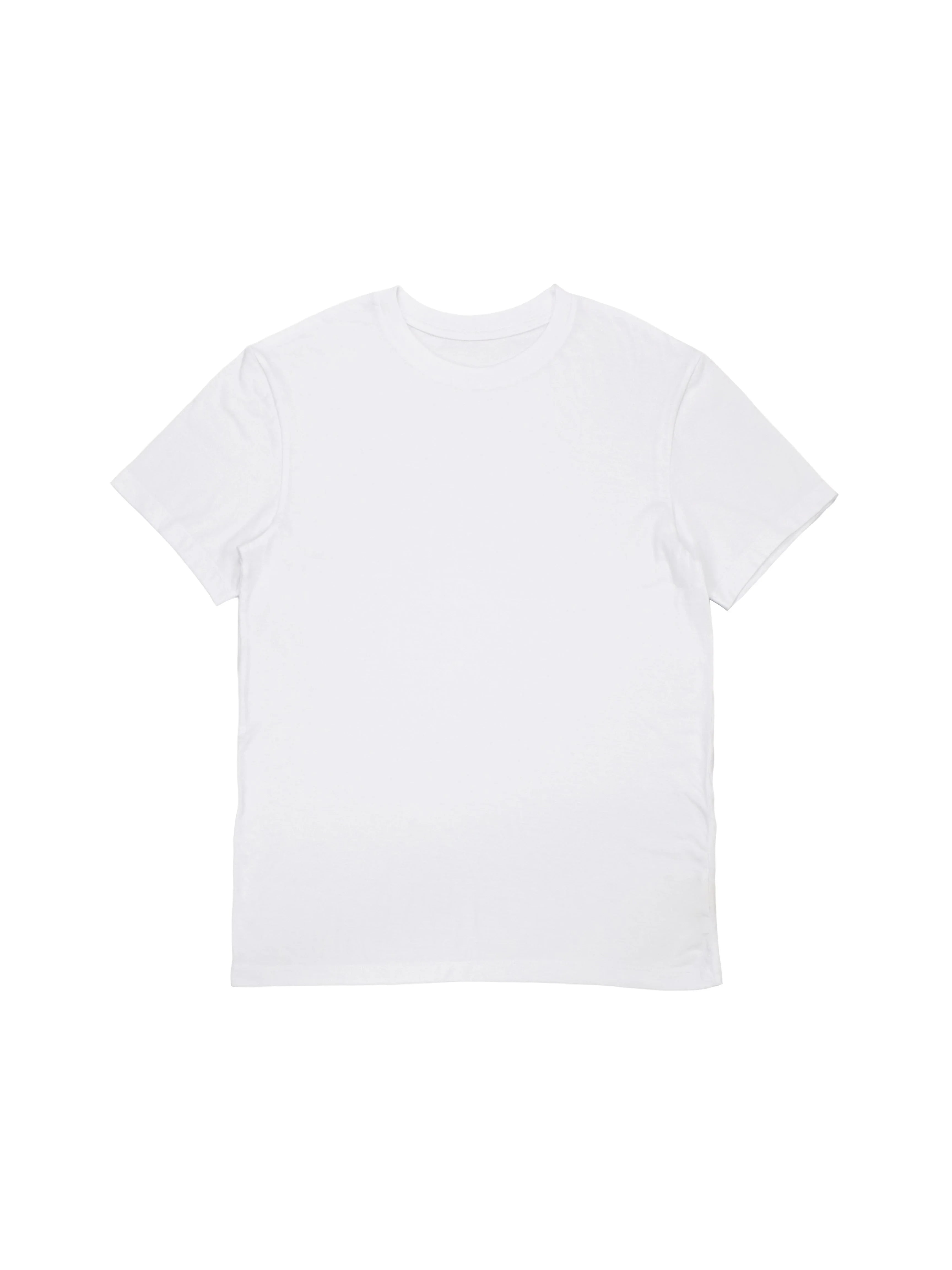 Creative Thoughts™  | Boxy T-shirt - White Midweight Cotton