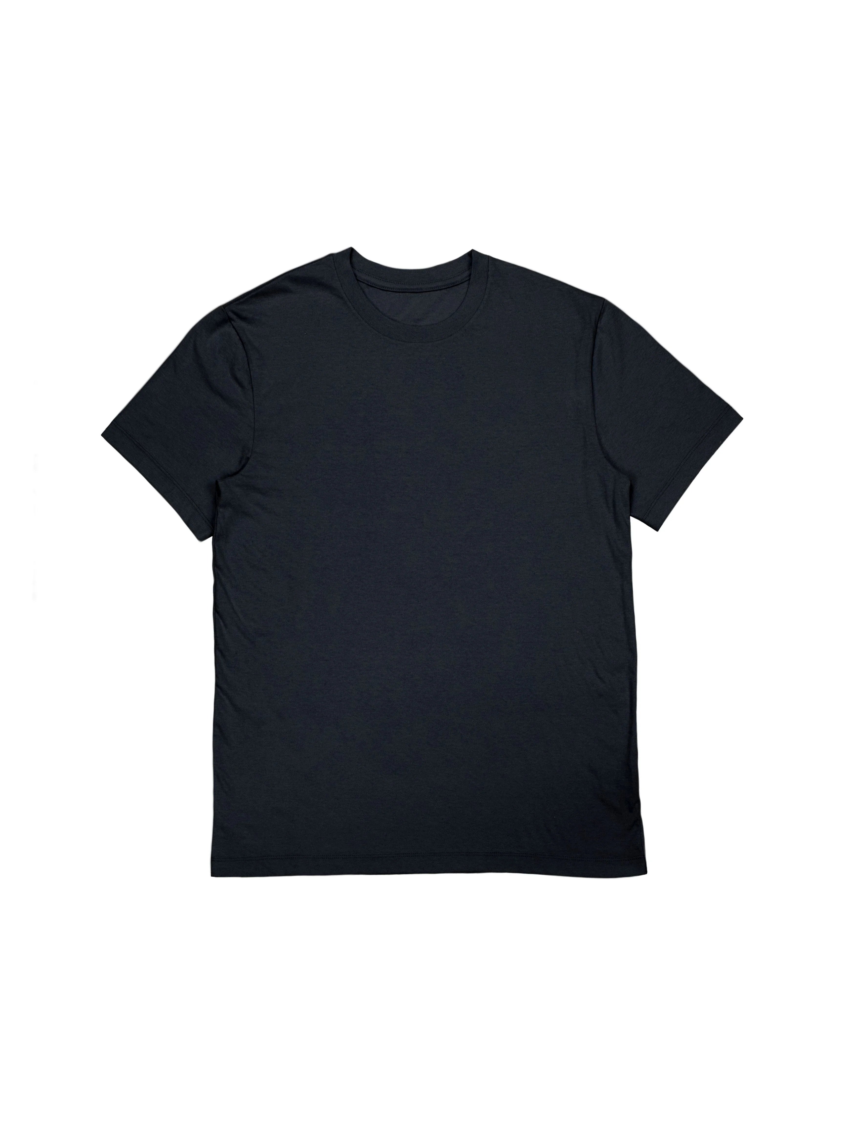 Creative Thoughts™  | Boxy T-shirt - Black Cotton