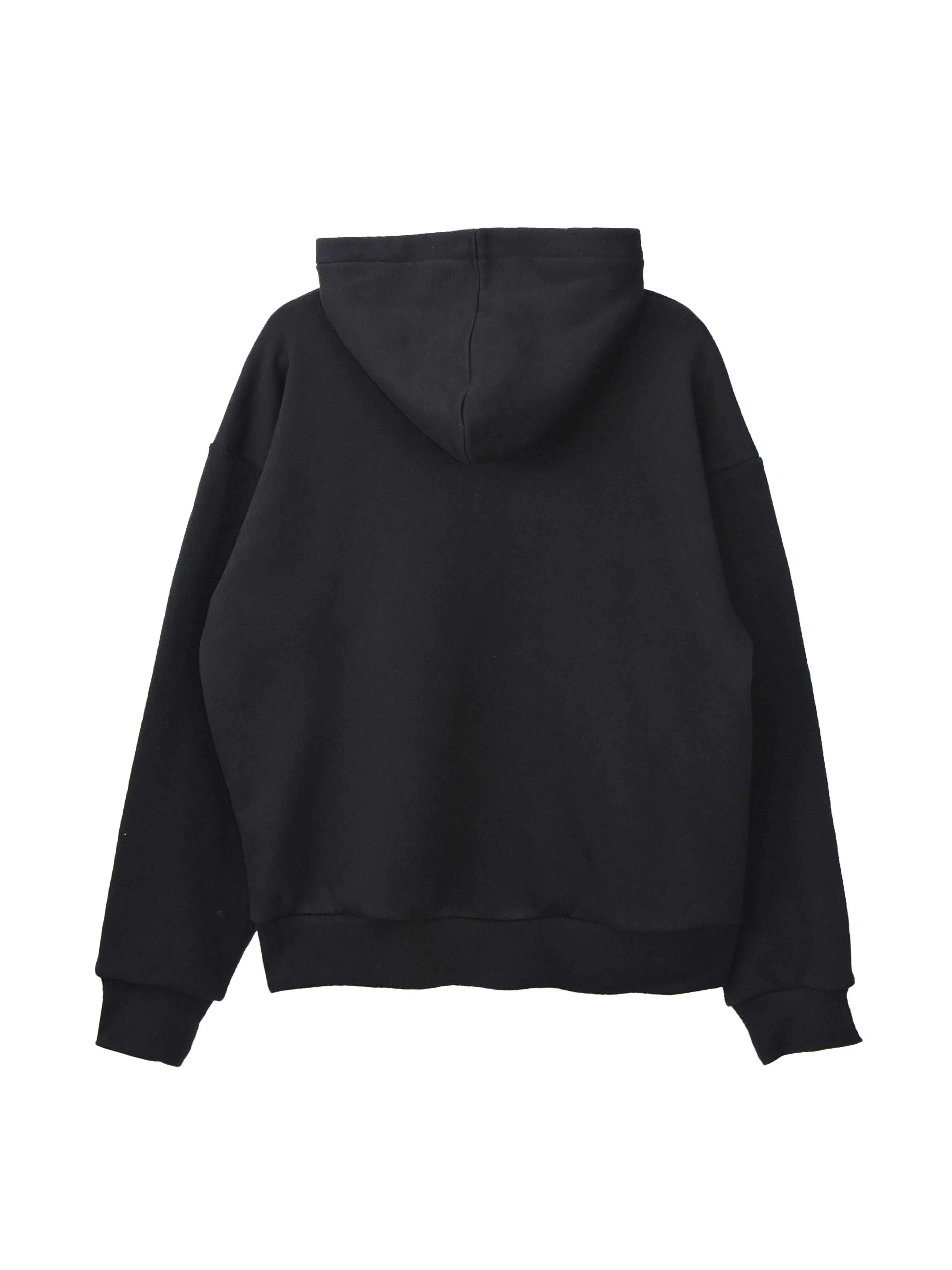 Creative Thoughts™  | Park Hoodie - Black Heavy Fleece