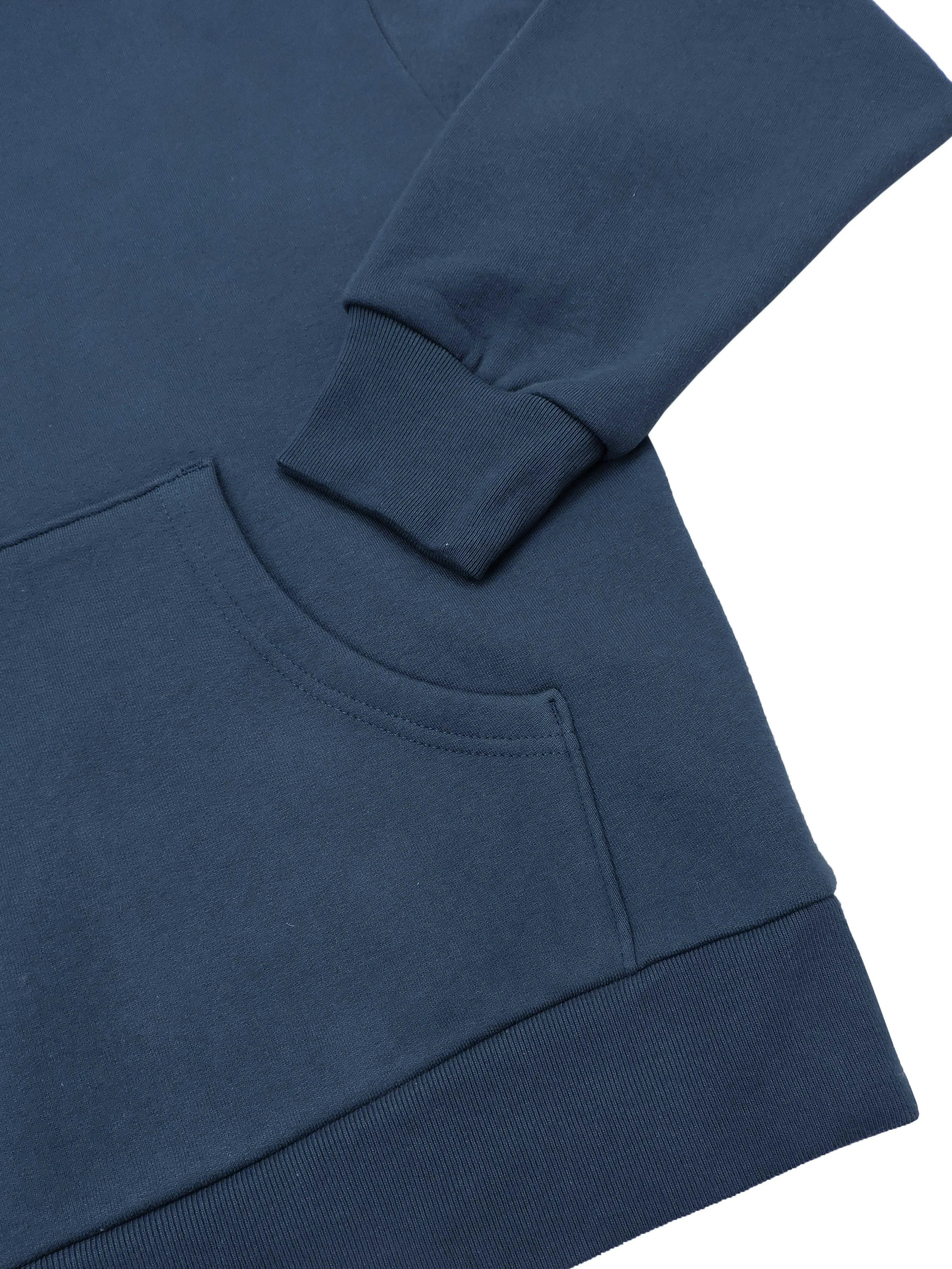 Creative Thoughts™  | Park Hoodie - Sailor Blue Heavy Fleece