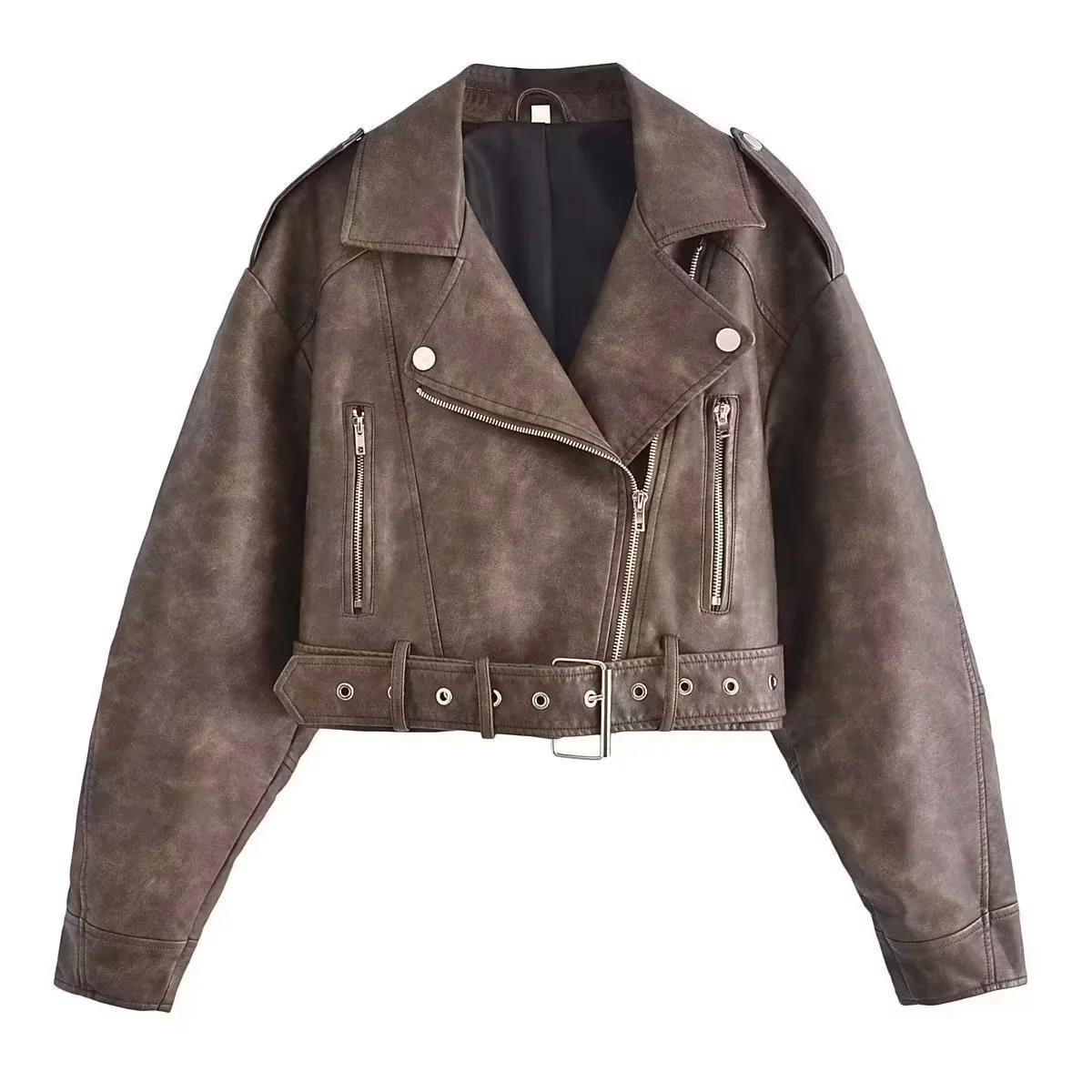 Lara’s Luxe:  Leather Woman's Jacket